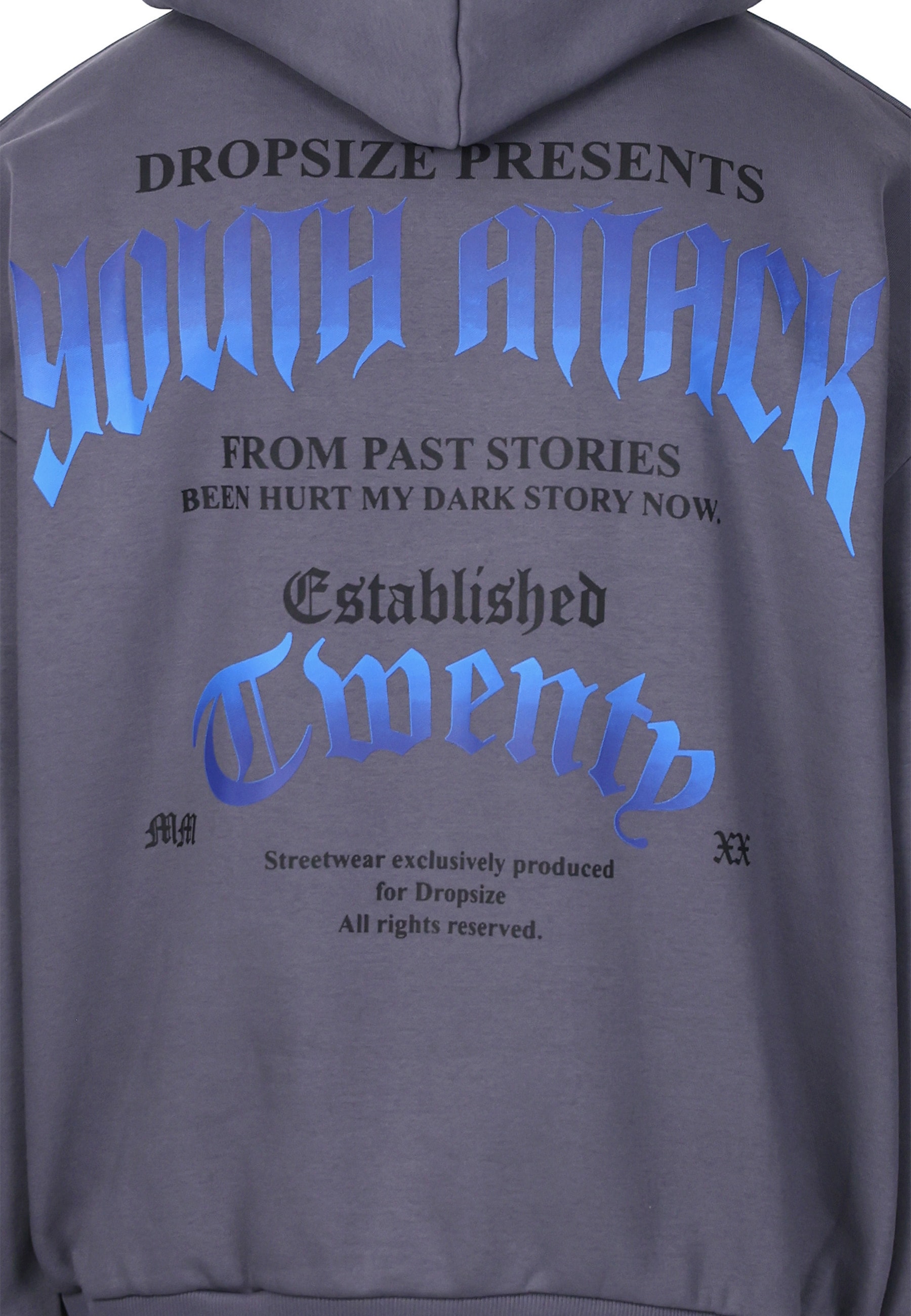 Dropsize Kapuzenpullover »Dropsize HEAVY OVERSIZE YOUTH ATTACK HOODIE« 1 Stk.