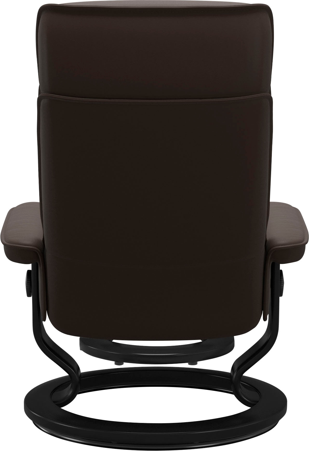 Stressless® Relaxsessel »Admiral«, (Set, Relaxsessel inkl. Hocker), mit Classic Base, Größe M & L, Gestell Schwarz