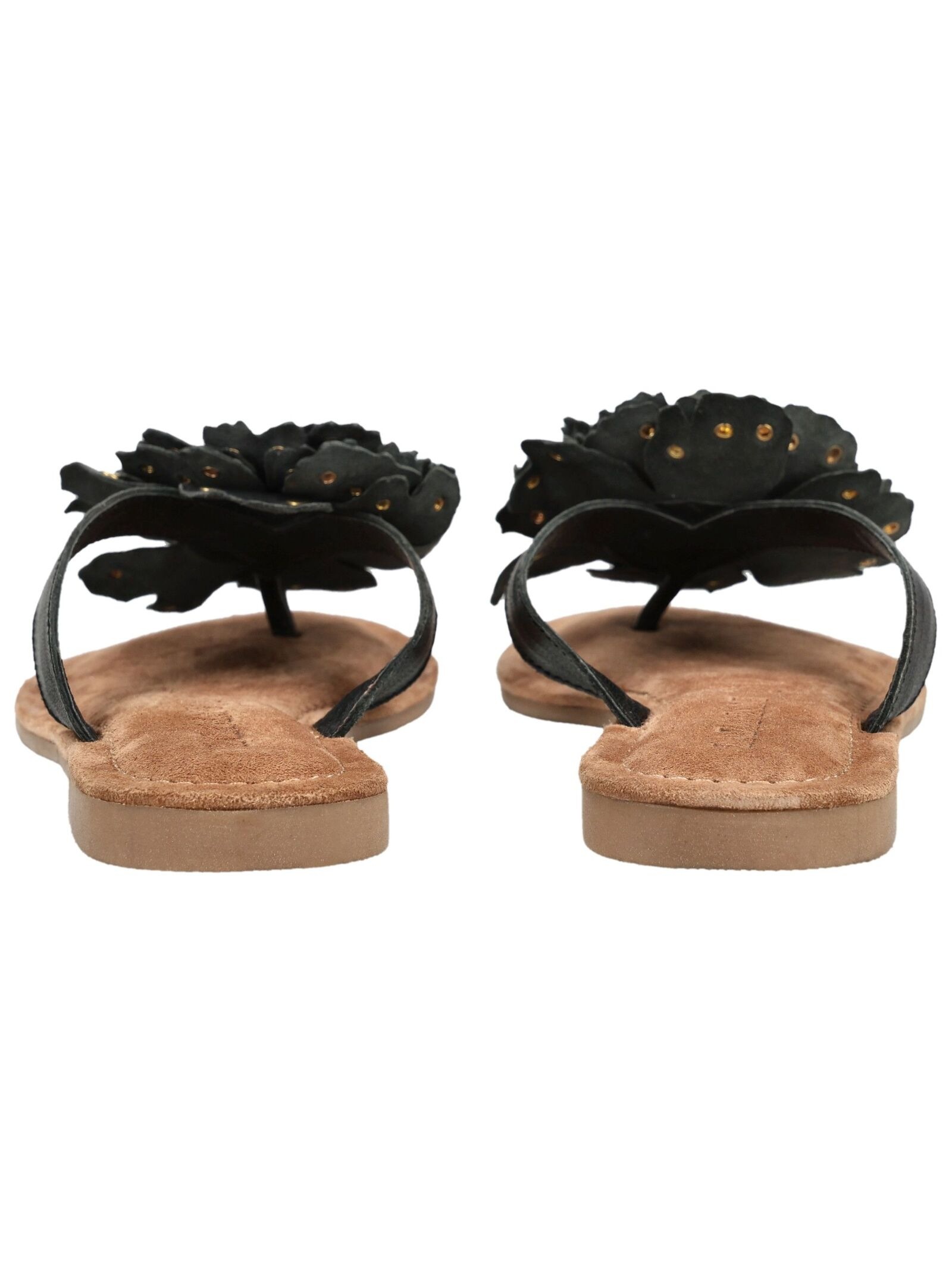 Lazamani Zehentrenner »Lazamani Pantoletten Leder/Textil«