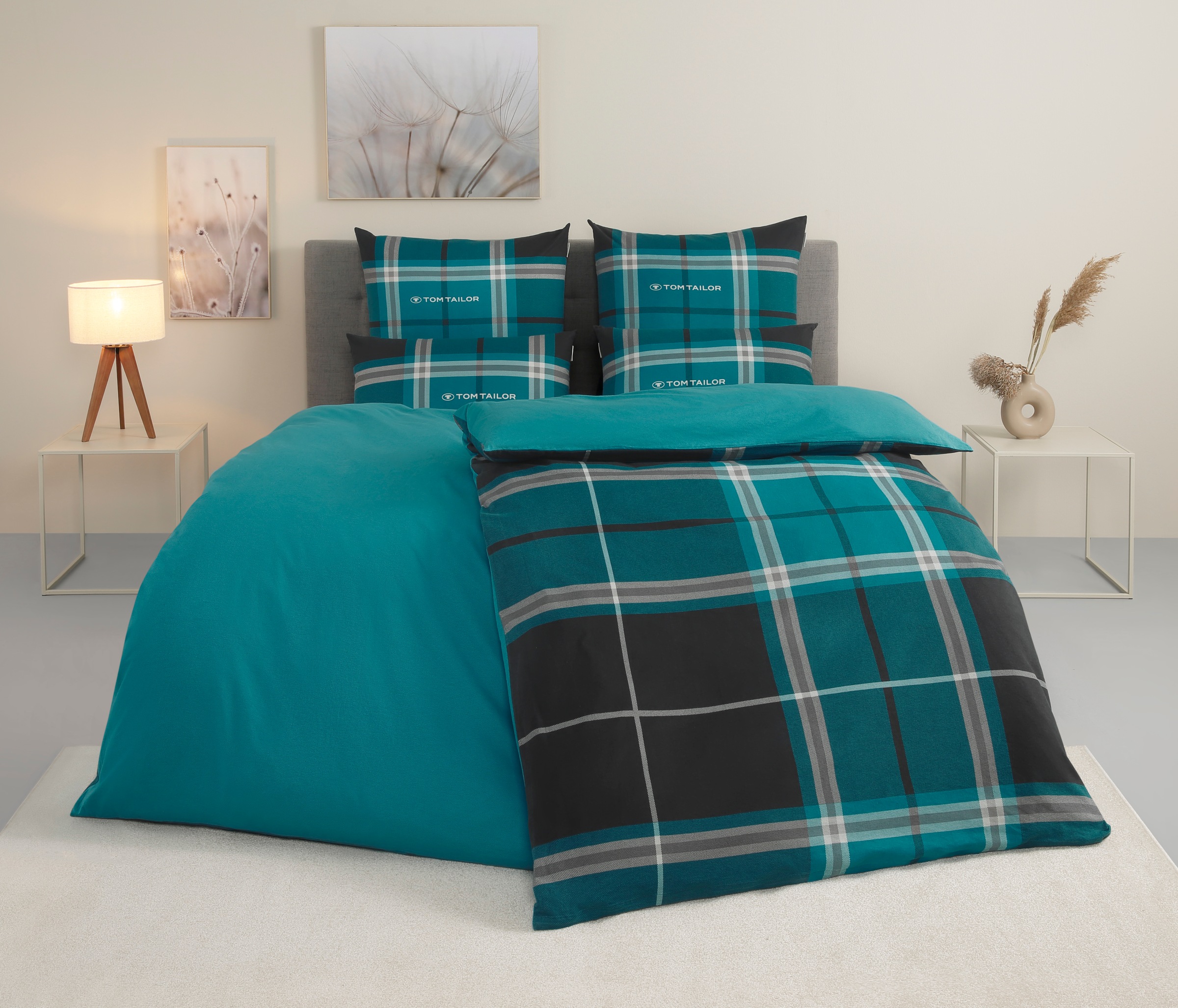 TOM TAILOR HOME Wendebettwäsche »Eric in Gr. 135x200 oder 155x220 cm«, mit günstig online kaufen