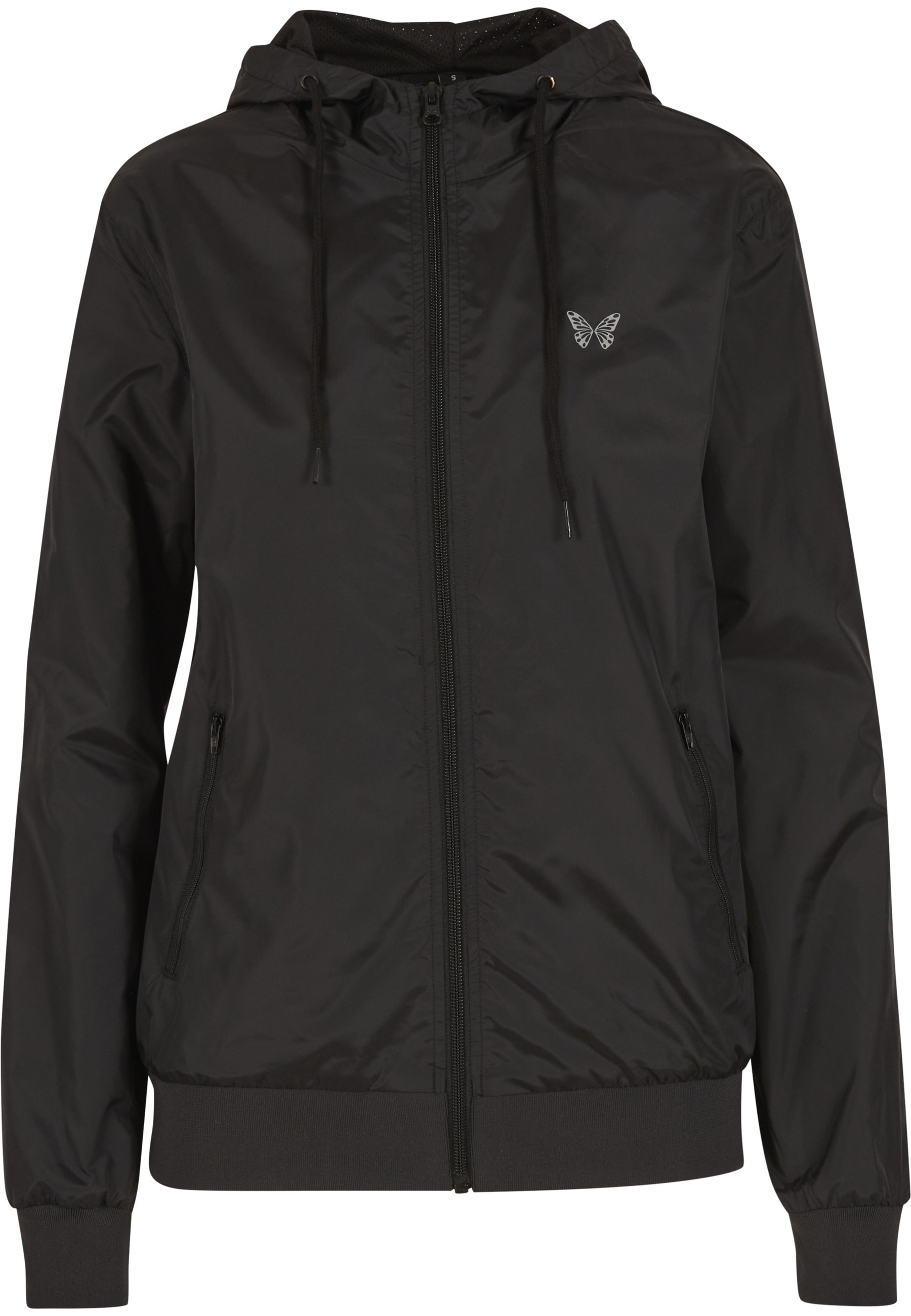 Miss Tee Windbreaker »Miss Tee Fly Away Ladies Windrunner« 1 Stk. tlg. mit Kapuze