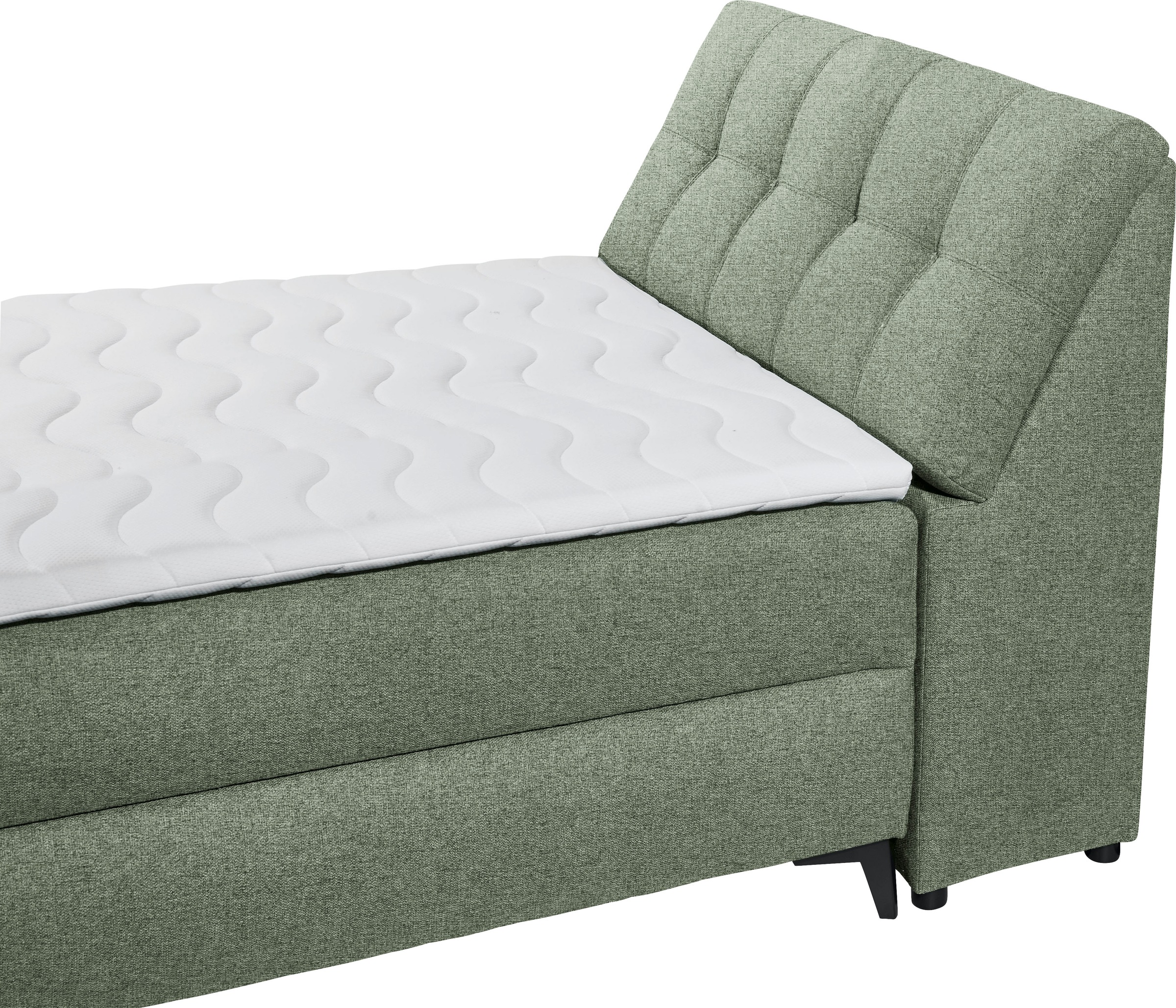 ED EXCITING DESIGN Boxbett »Atlantis«, mit Bettkasten und Stauraum im Kopfteil