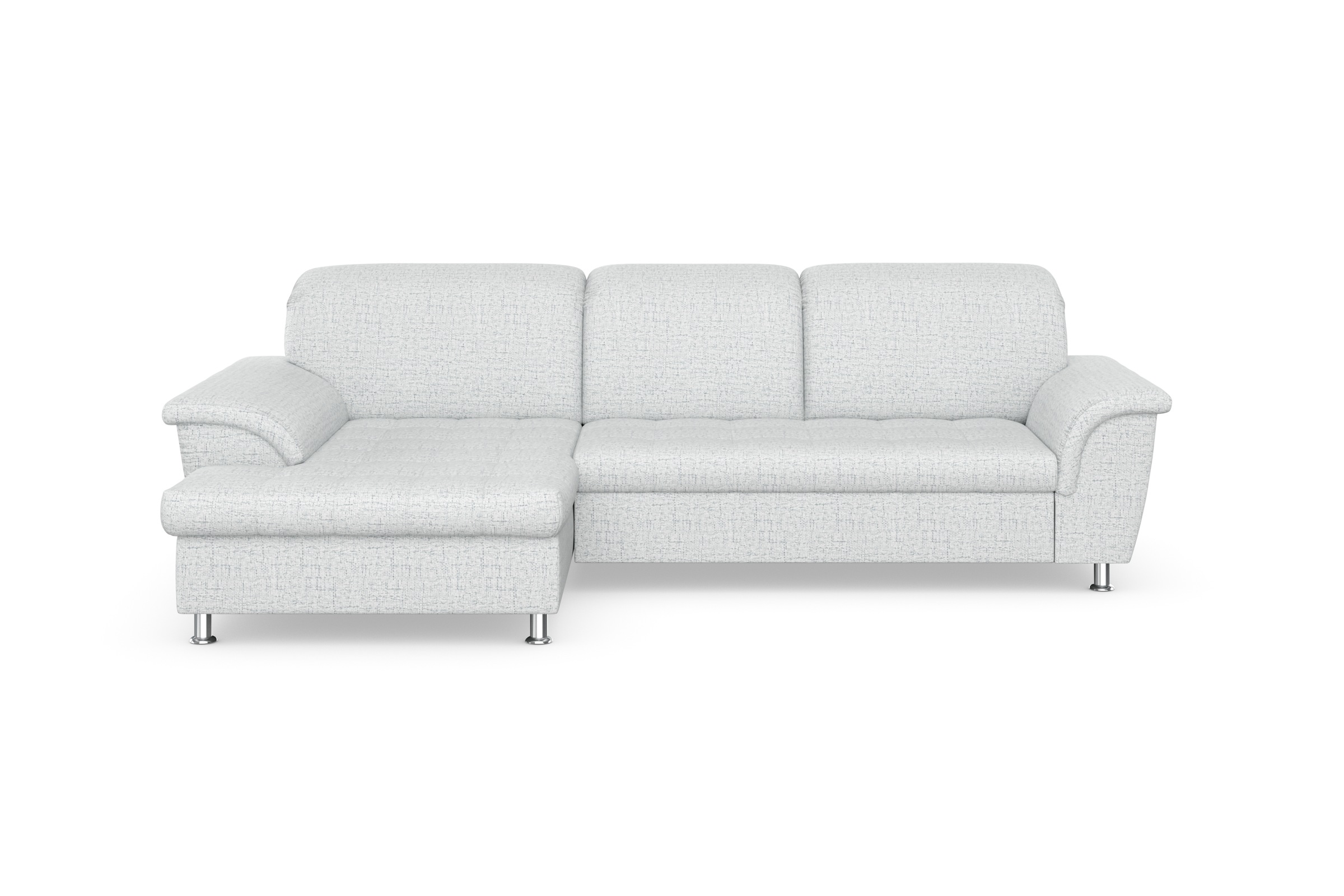 DOMO collection Ecksofa Franzi, wahlweise mit Bettfunktion, Bettkasten und Kopfteilverstellung