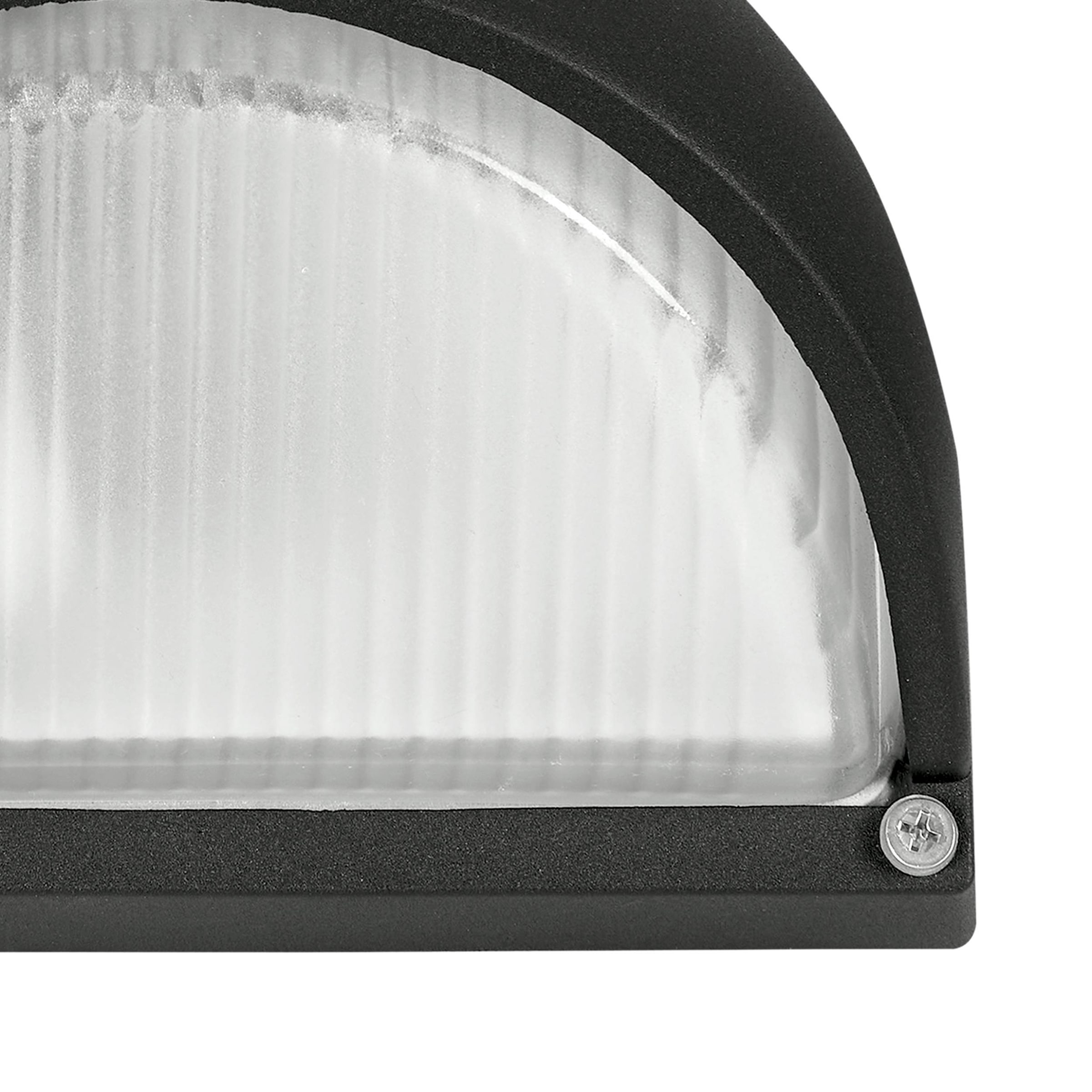 EGLO Wandleuchte »Onja Außen-Wandlampe, Außenleuchte aus Aluguss und Glas, E27, IP44« E27 1 Stk. Wand-/Deckenleuchte - L22 x H15,5 x AL12,5 cm - schwarz - 1X40W exkl.