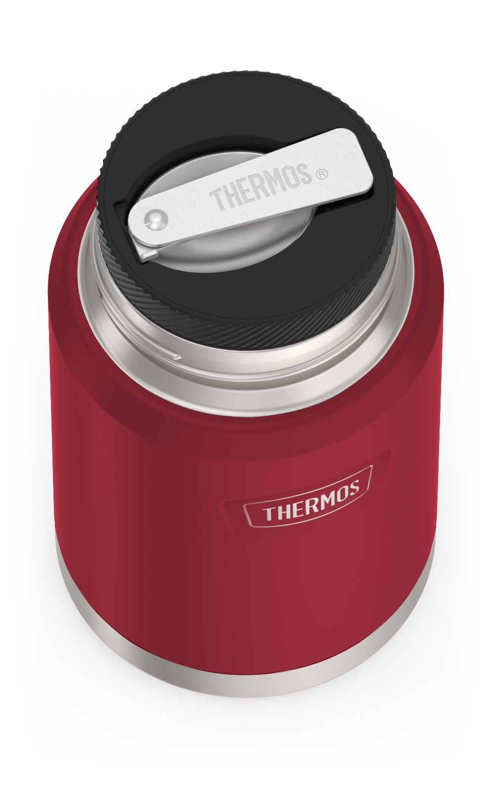 THERMOS Thermobehälter »ICON FOOD JAR, Thermobehälter für Essen, spülmaschinenfest« 1 Stk. tlg. 0,71l, 10h heiß & 24h kalt, dicht & auslaufsicher, mit Löffel