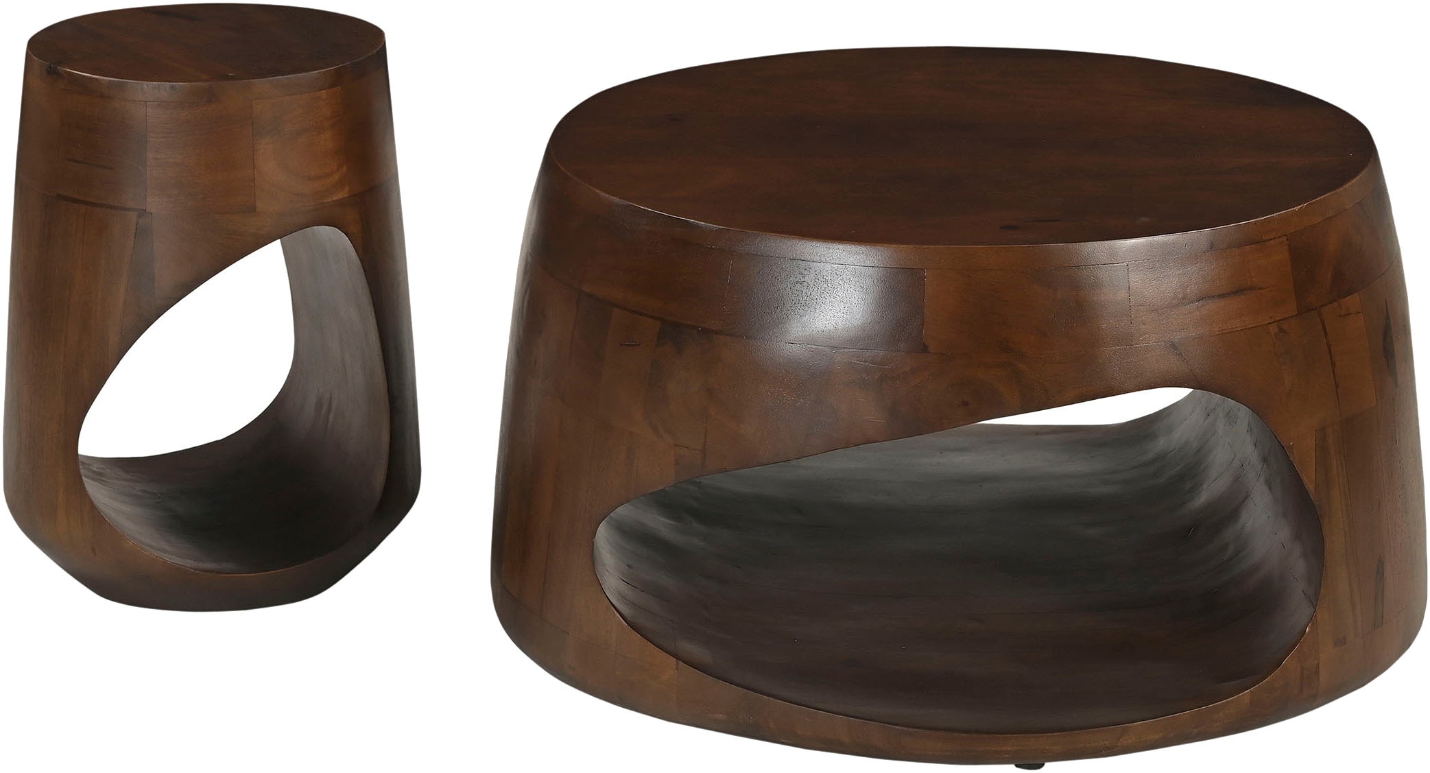 SIT Beistelltisch 1 Stk. tlg. mit offenem Fach Braun