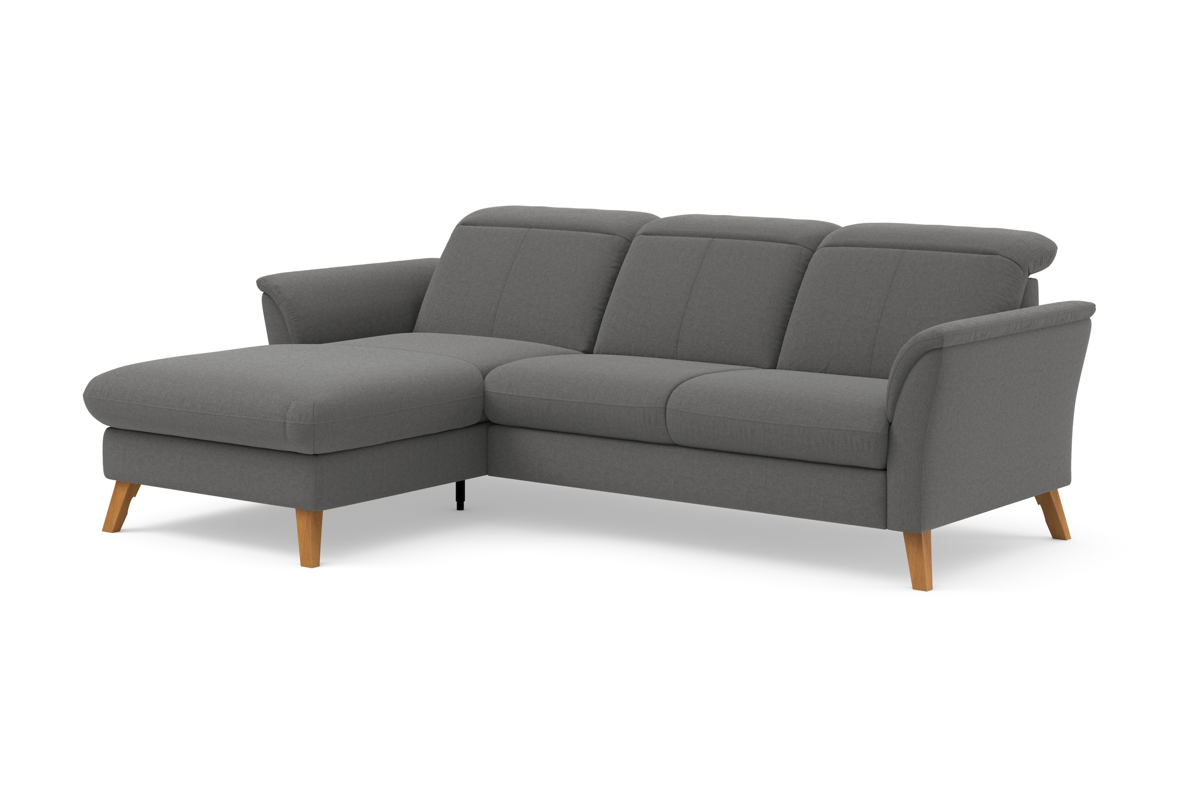sit&more Ecksofa »Romero L-Form«, wahlweise mit oder ohne Relax-Funktion, Bettfunktion, Bettkasten