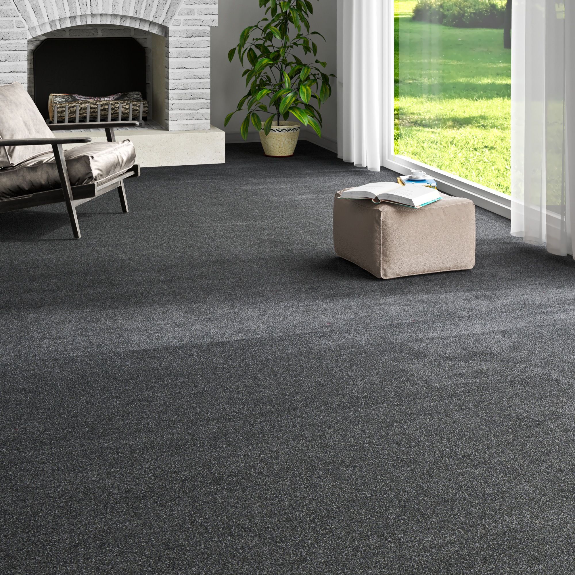 my home Teppichboden »Zephyra, Schlinge, Made in Netherlands«, rechteckig, günstig online kaufen