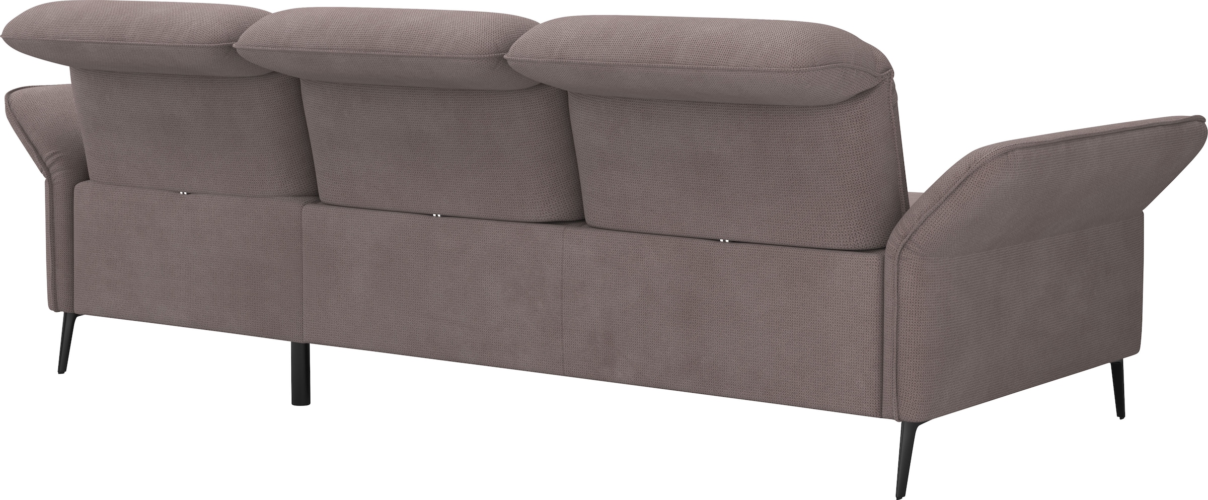 sit&more Ecksofa »Emely, inkl. Sitztiefenverstellung«, wahlweise mit Bettfunktion,Bettkasten,Kopf- & Armteilverstellung