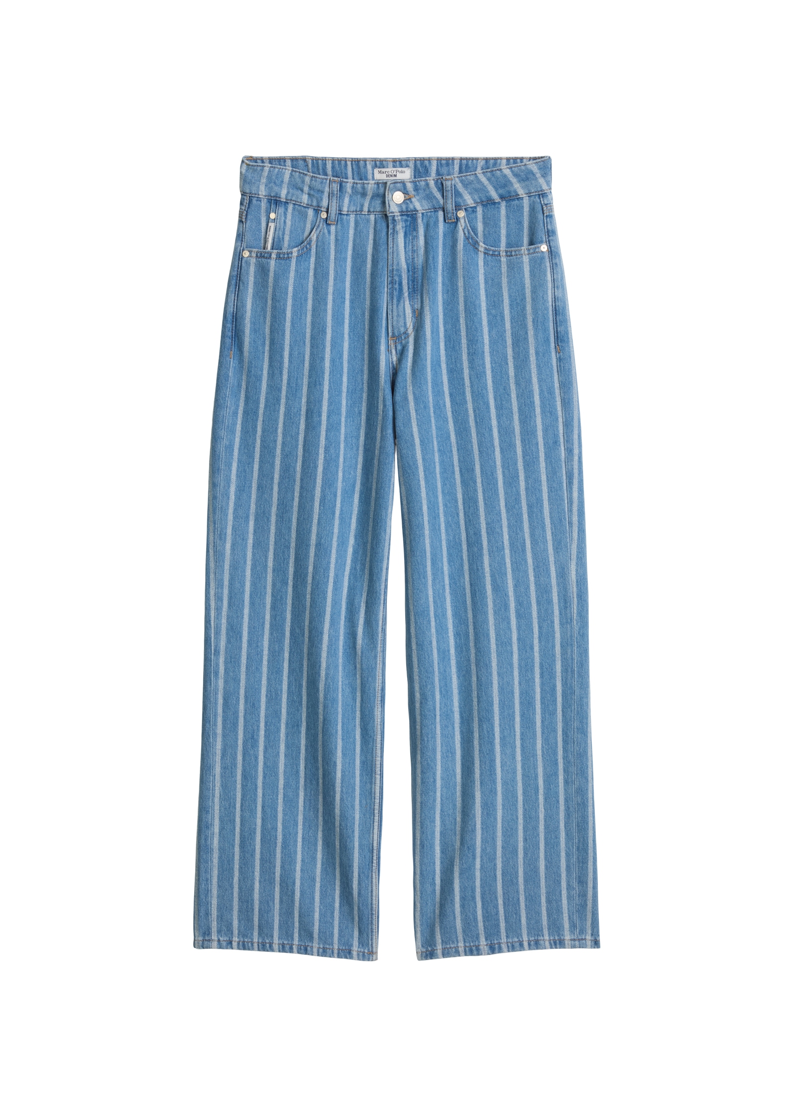 Marc O'Polo DENIM Weite Jeans Model Tomma wide aus leichter Bio-Baumwoll-Qualität