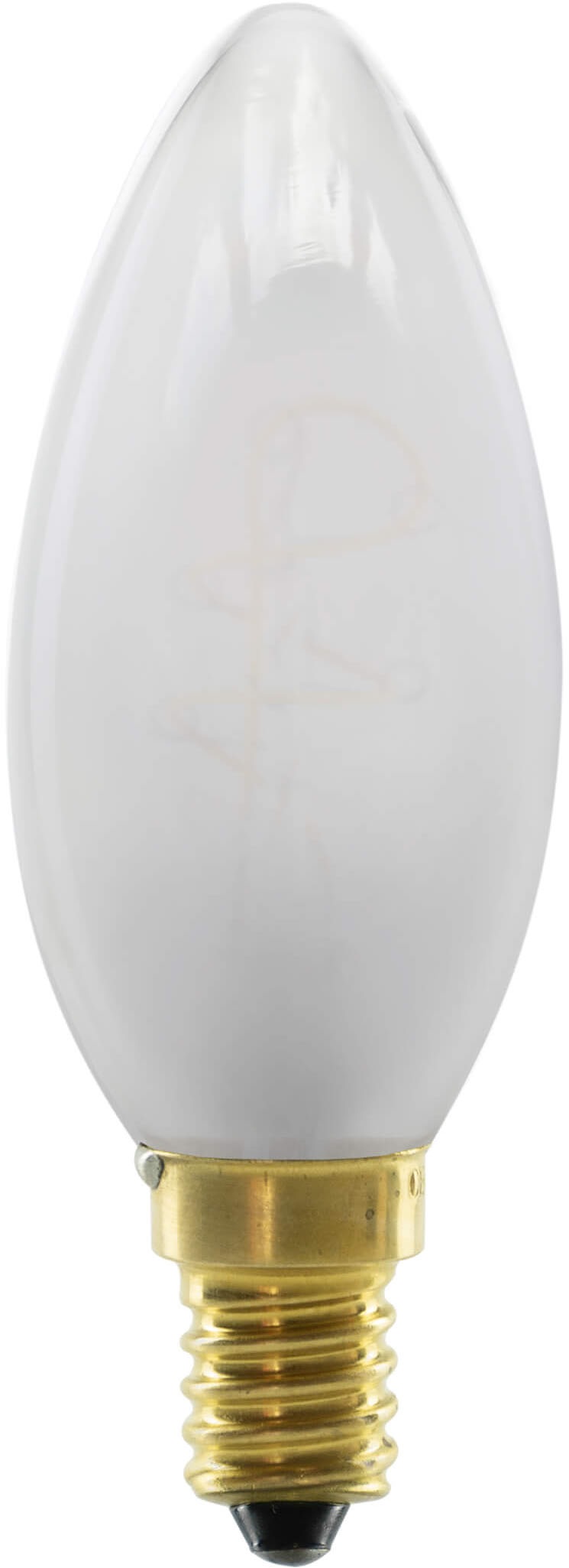 SEGULA LED-Filament »LED Kerze matt E14« E14 1 Stk. Warmweiß günstig online kaufen