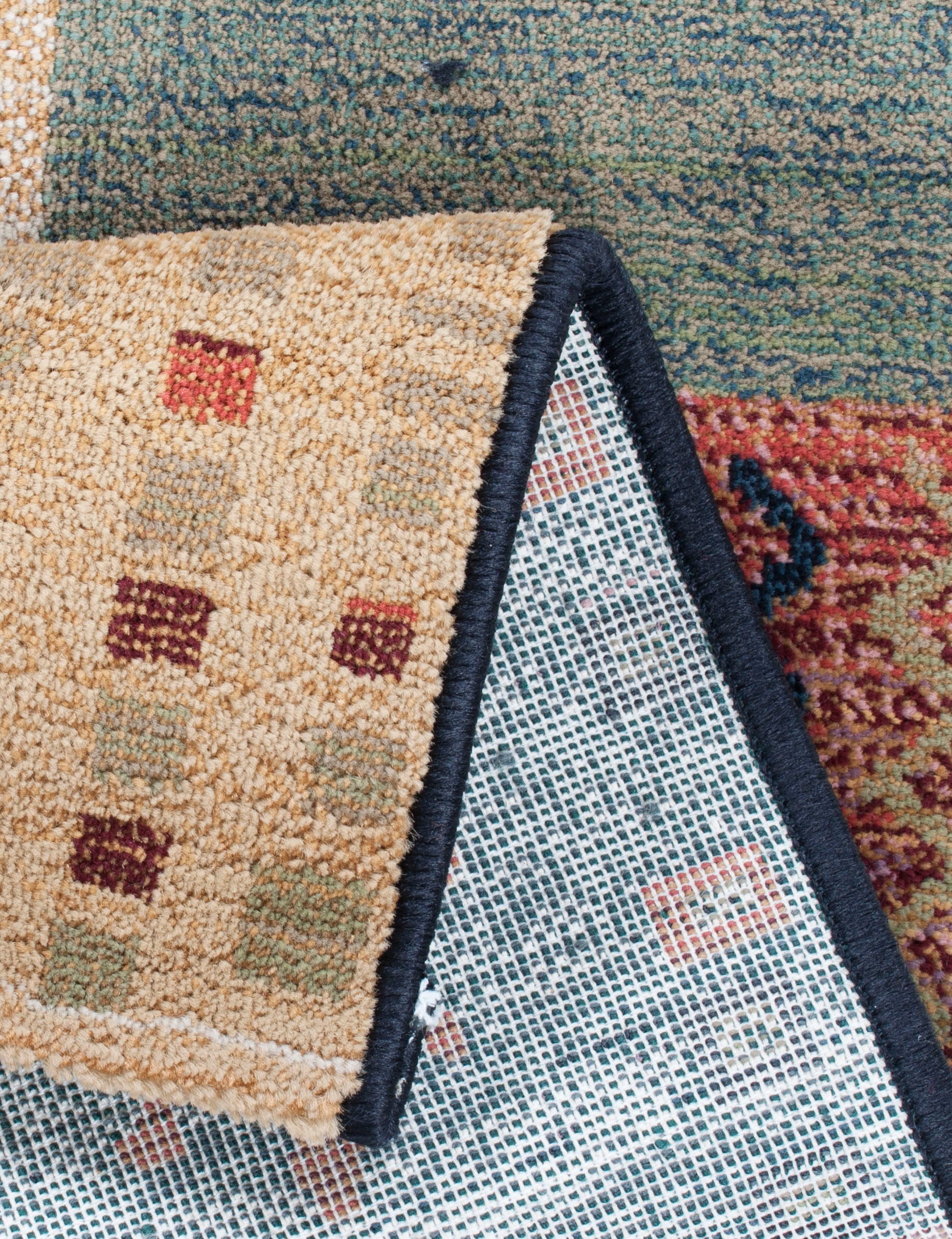 THEKO Teppich »Gabiro 2274«, rechteckig, 10 mm Höhe, Kurzflor, Patchwork Design, Wohnzimmer