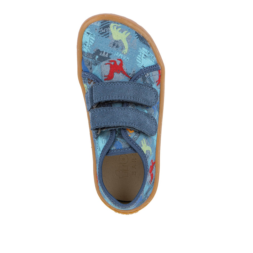 froddo® Barfußschuh »BAREFOOT CANVAS«  Sneaker, Klettschuh mit Baumwollfutter, Klett-Hausschuh