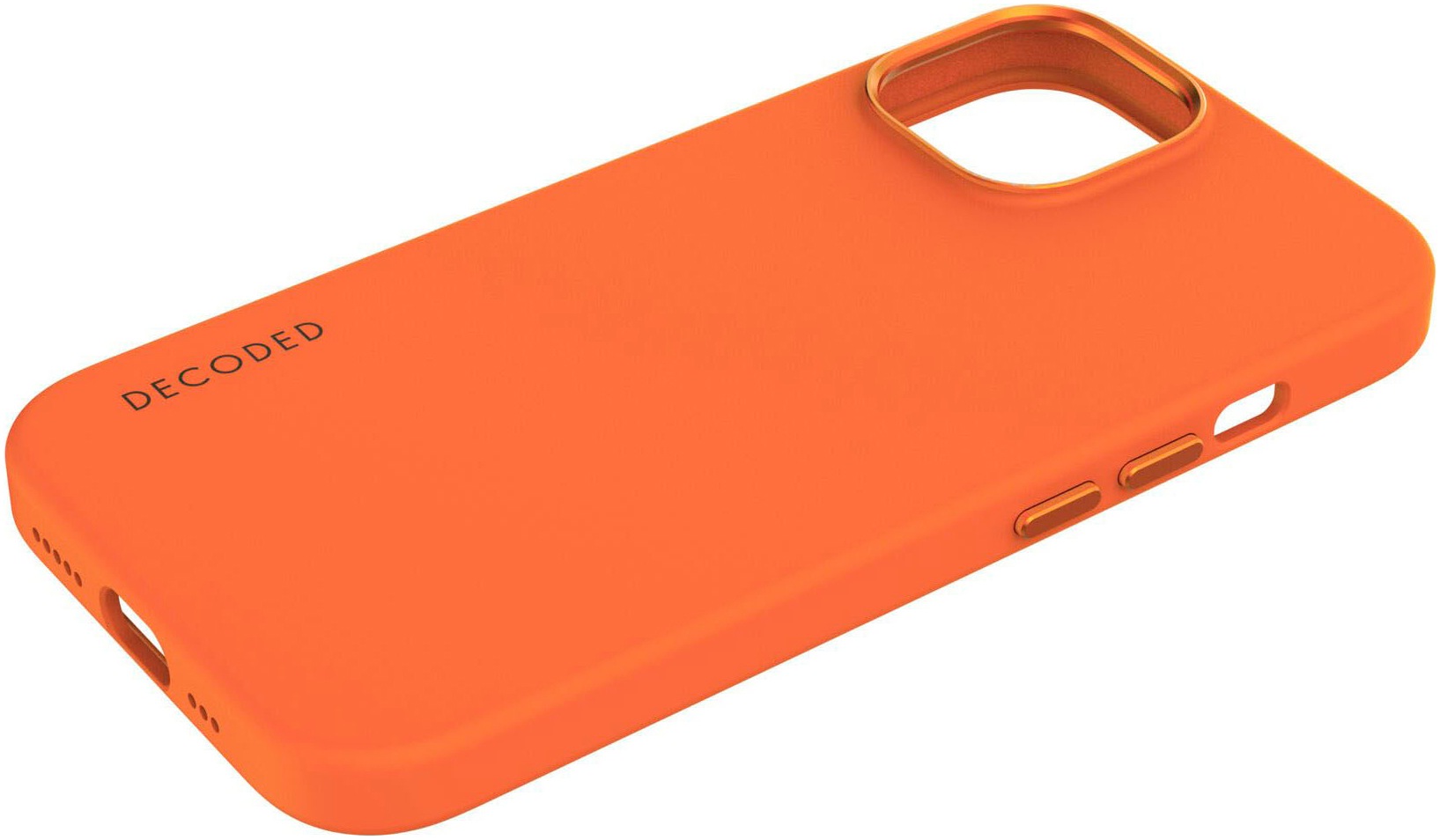 DECODED Smartphone-Hülle »AntiMicrobial Silicone Backcover iPhone 15«, iPhone 15, 15,4 cm (6,1 Zoll)