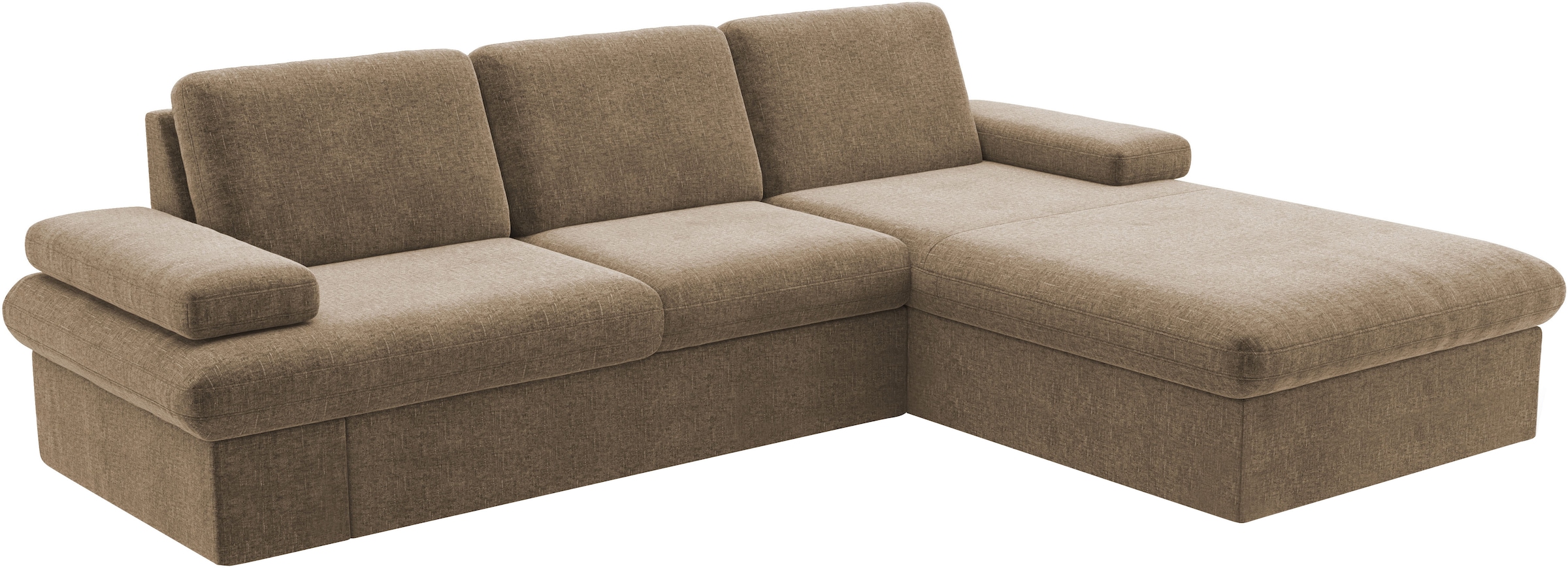 sit&more Ecksofa »Moreno«, mit Armteilverstellung,wahlweise mit Bettfunktion