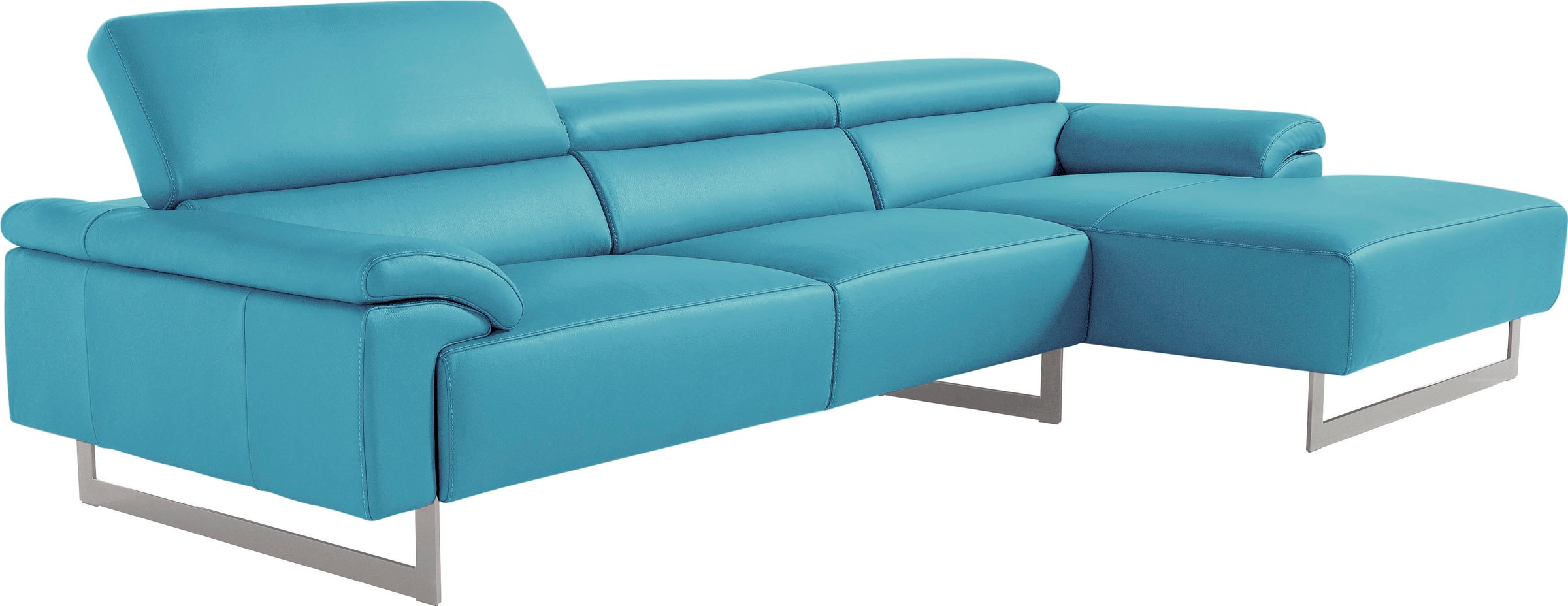 Egoitaliano Ecksofa »Malika, edel und bequem, Designsofa mit hochwertigen B günstig online kaufen