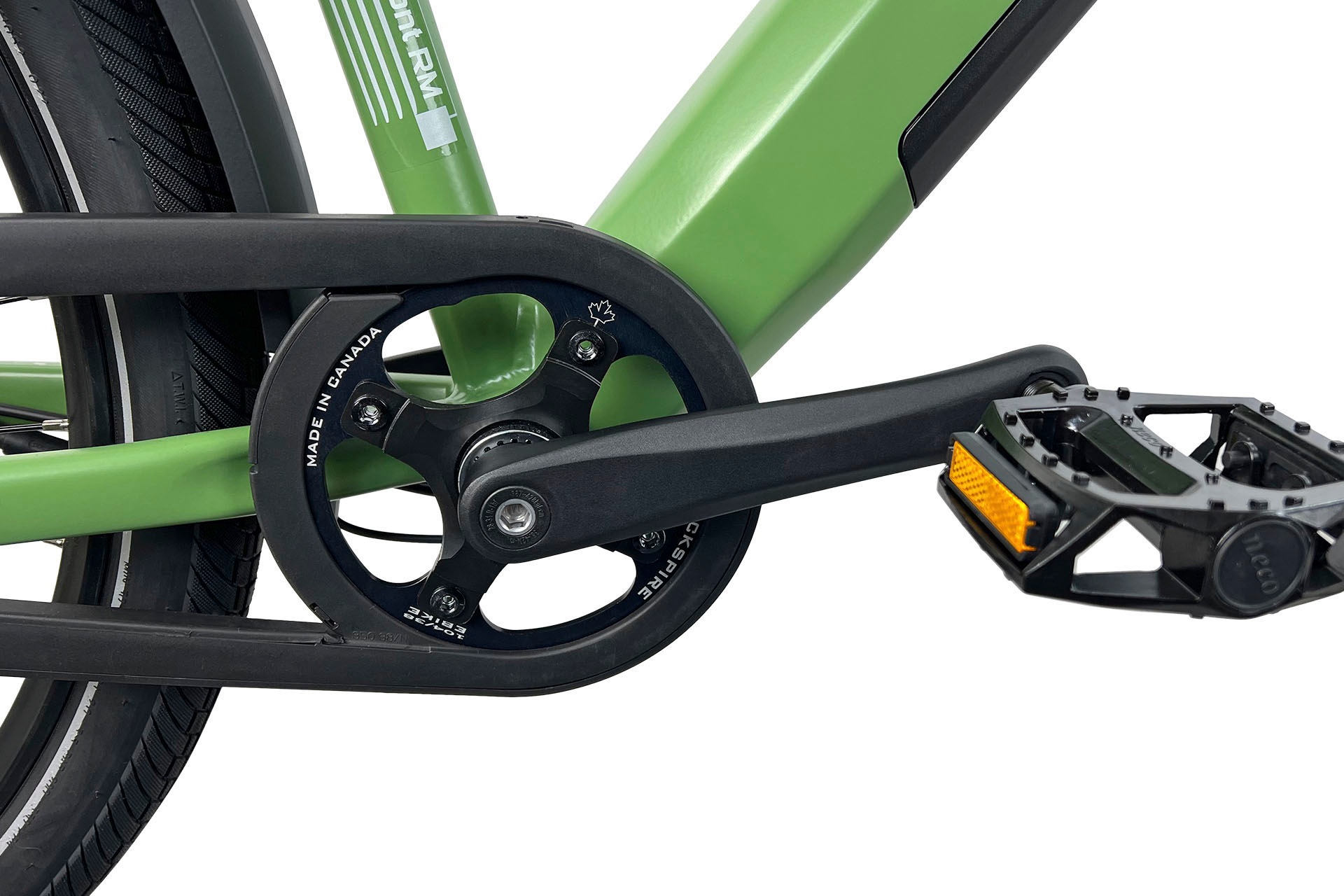 LLobe E-Bike »CityVenture E-Bike 27,5" Vermont RM, grün«, 2 Gang, Heckmotor 250 W