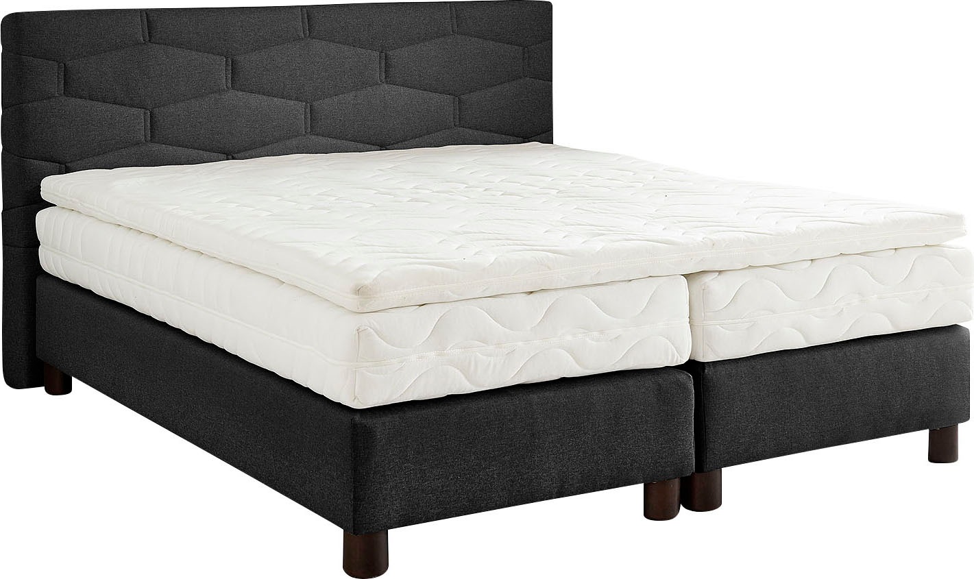 Westfalia Schlafkomfort Boxspringbett, wahlweise mit Topper