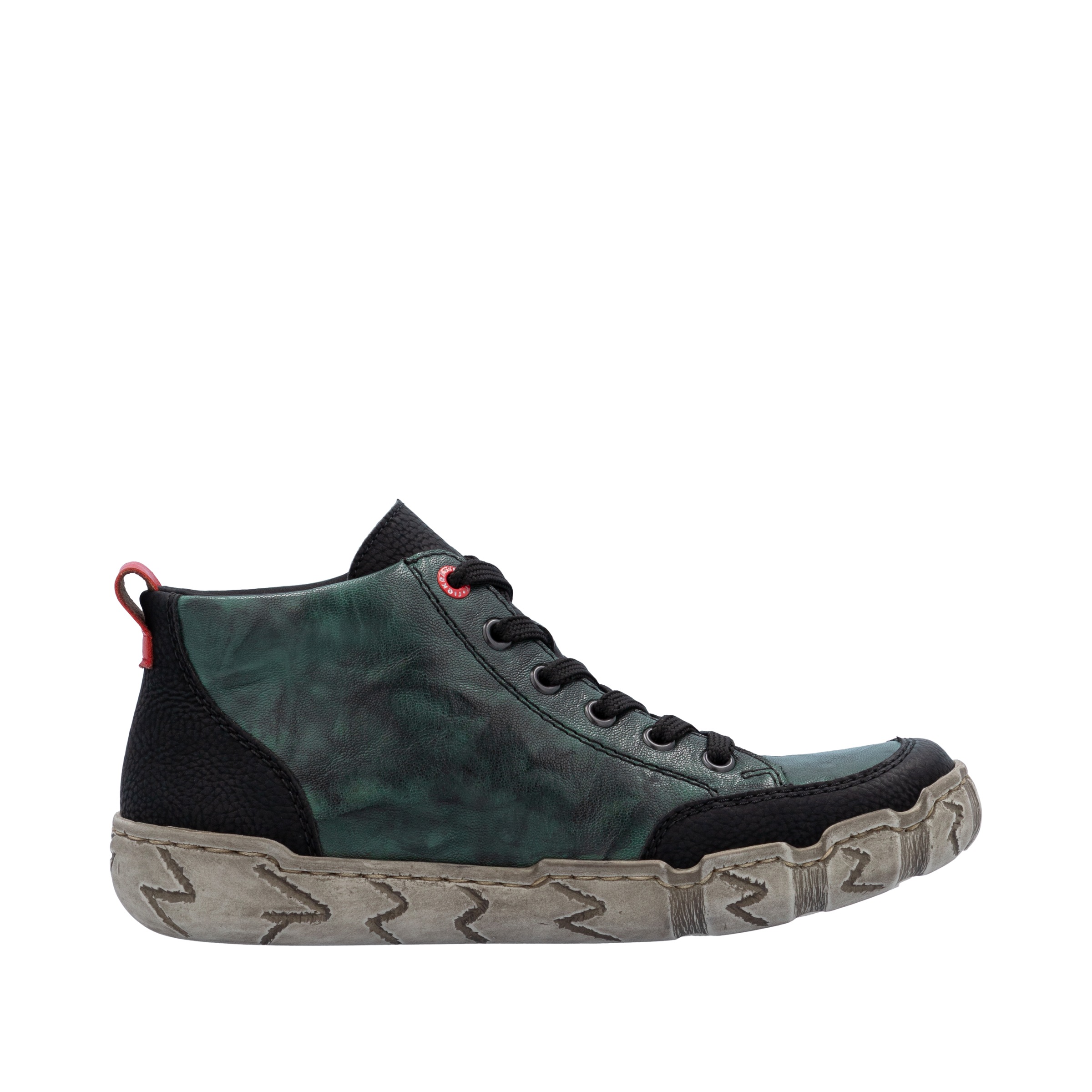 Rieker Schnürboots, Sneakerboots, Schnürboots, Stiefelette mit weicher Innensohle