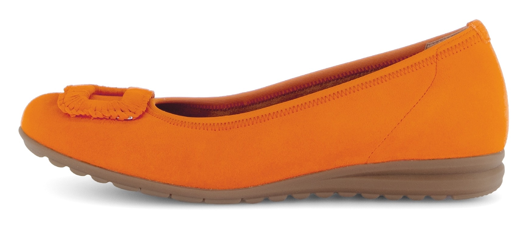 Gabor Ballerina »FLORENZ«, Bequemschuh, Businesschuh, Elastikeinfass, Komfortweite G (=weit)