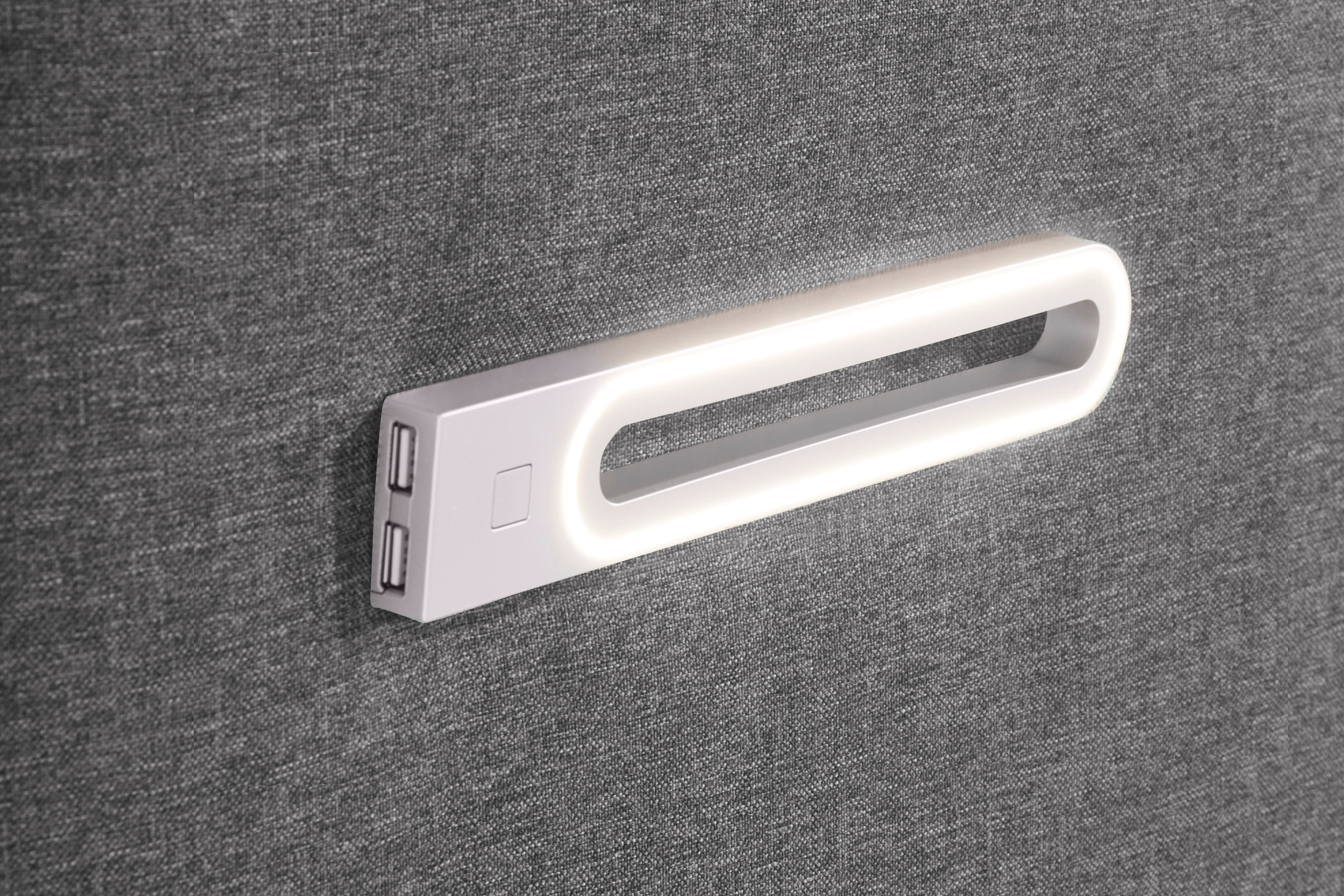 INOSIGN Boxbett »Luan«, Schubkästen, LED-Beleuchtung und Topper, in Breite 120 cm und 180 cm