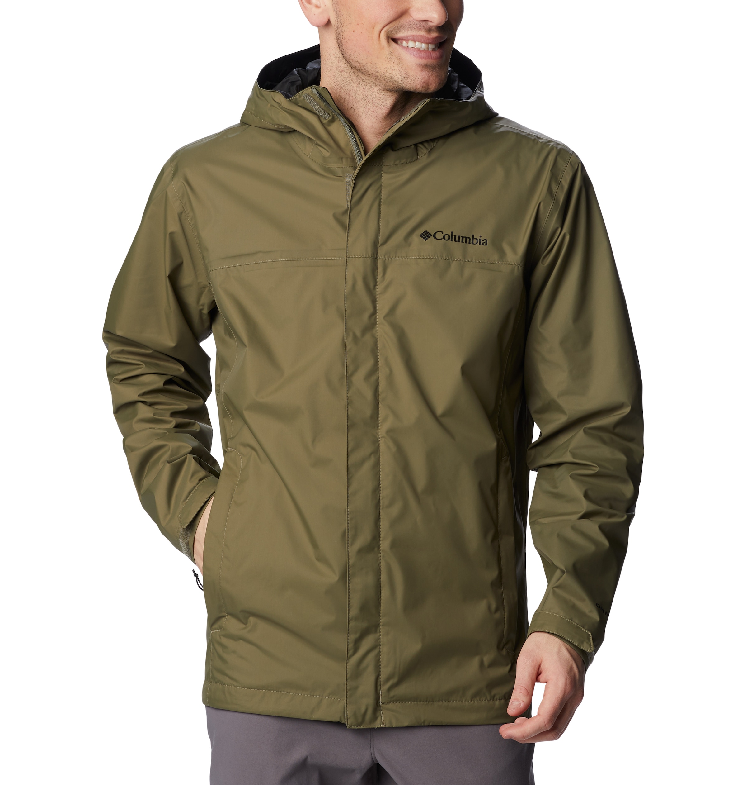 Columbia Regenjacke »WATERTIGHT II JACKET«, (1 St.), mit Kapuze