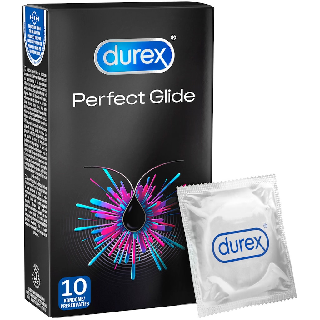 durex Kondome »Perfect Glide«, (Packung, 10 St.)