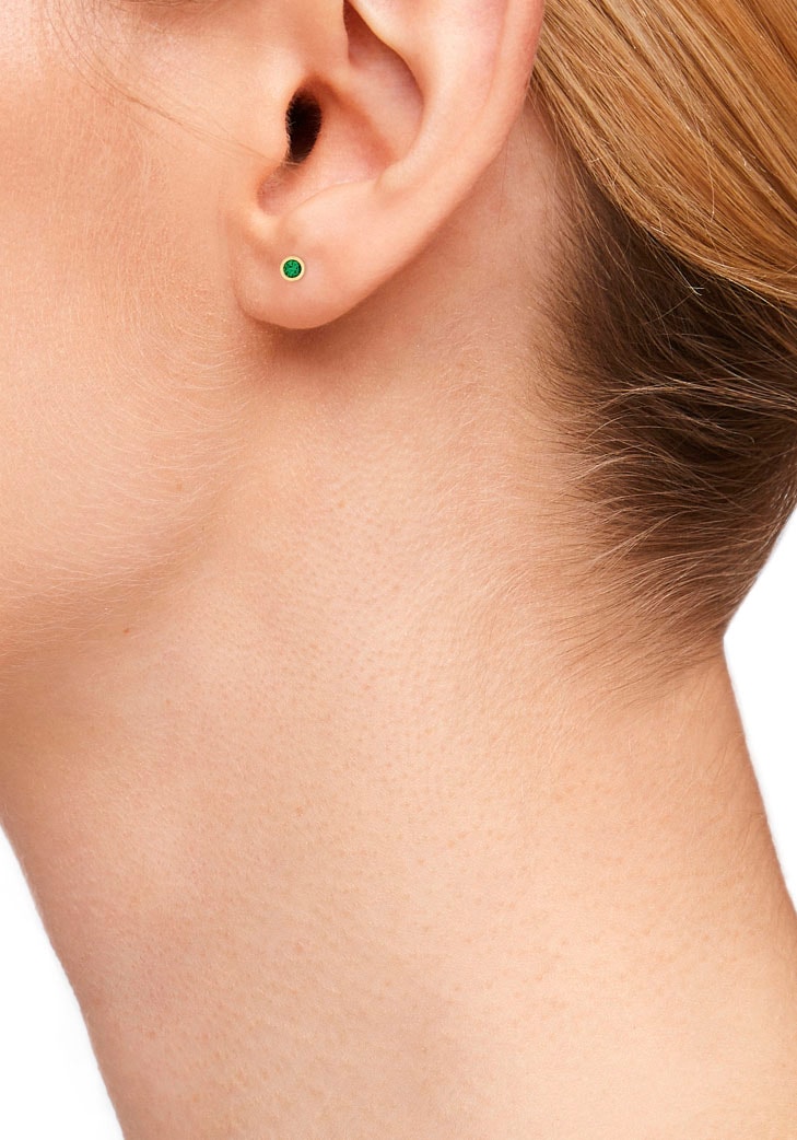 s.Oliver Paar Ohrstecker »2036877«, mit Zirkonia (synth.)