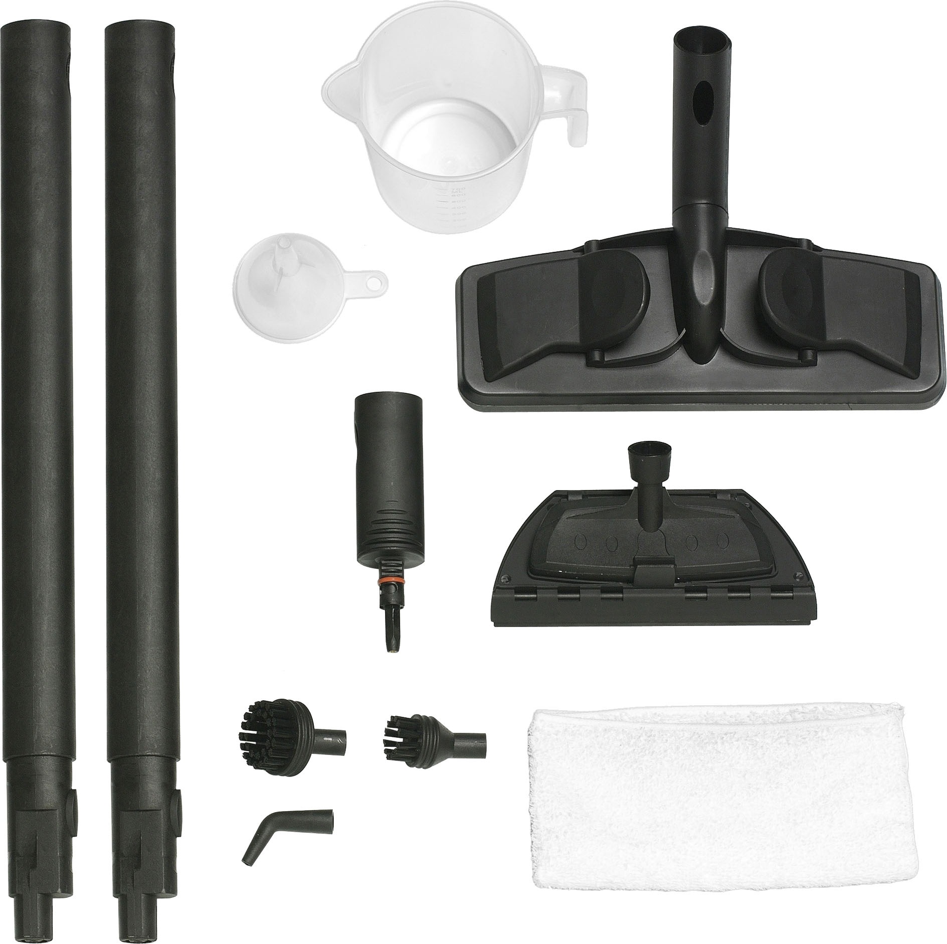 bestron Dampfreiniger »DWJ5280 mit Zubehör-Set«, Kindersicherung, Kapazität: 1,5 l, Aktionsradius: 10 m, 4 Bar