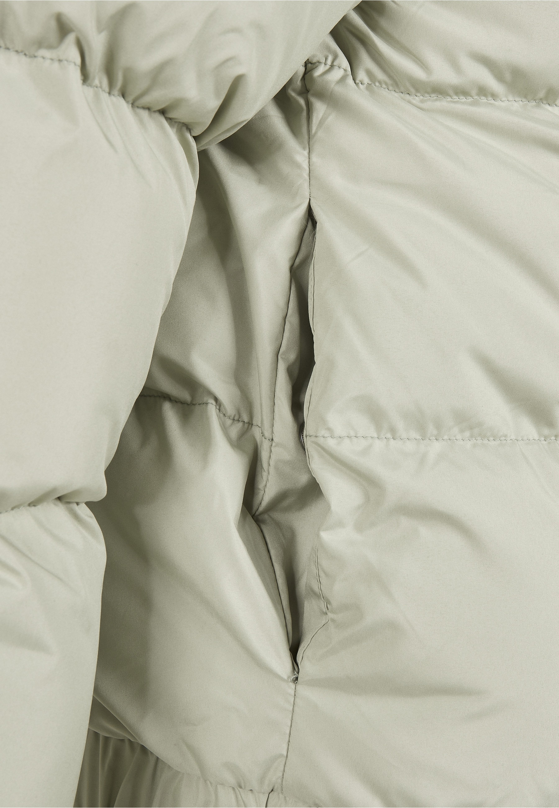 URBAN CLASSICS Winterjacke »Urban Classics Damen Ladies Hooded Puffer Jacket« 1 Stk. tlg. mit Kapuze