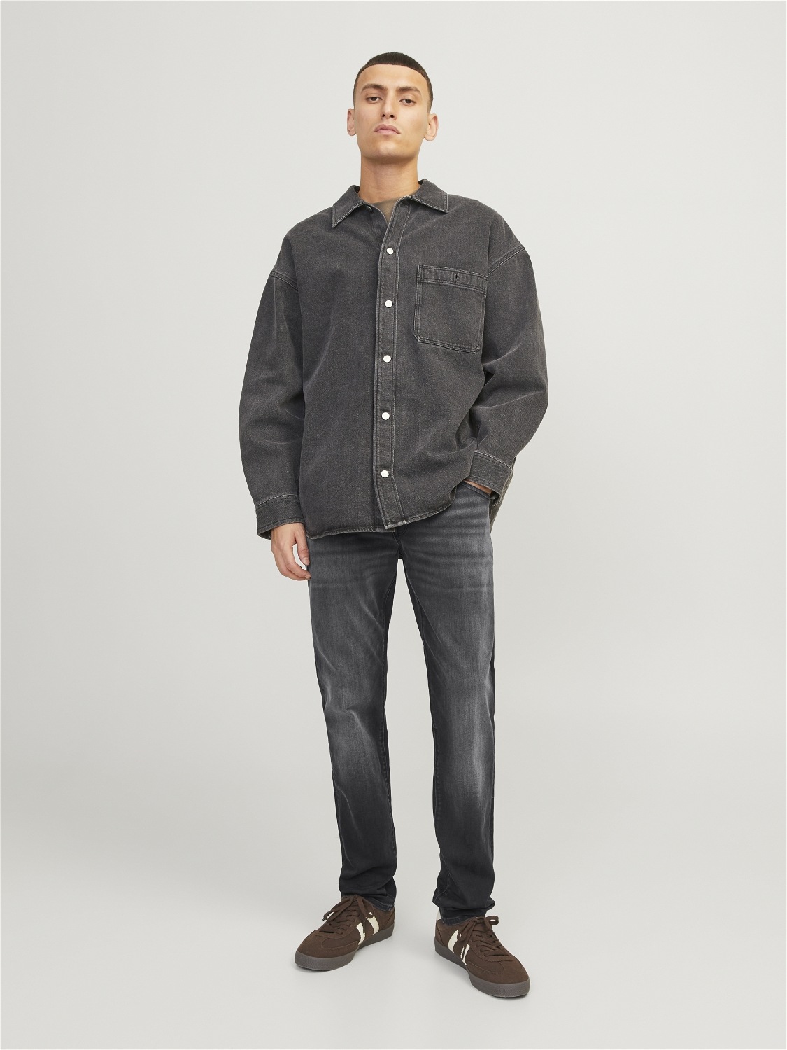 Jack & Jones Slim-fit-Jeans »JJIGLENN JJFOX AM 496 NOOS«