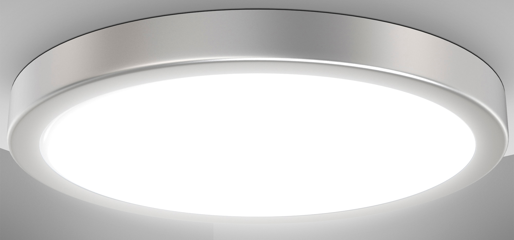 B.K.Licht LED Deckenleuchte »BK_DL1537 LED Deckenlampe, Ø38cm, Neutralweiße günstig online kaufen