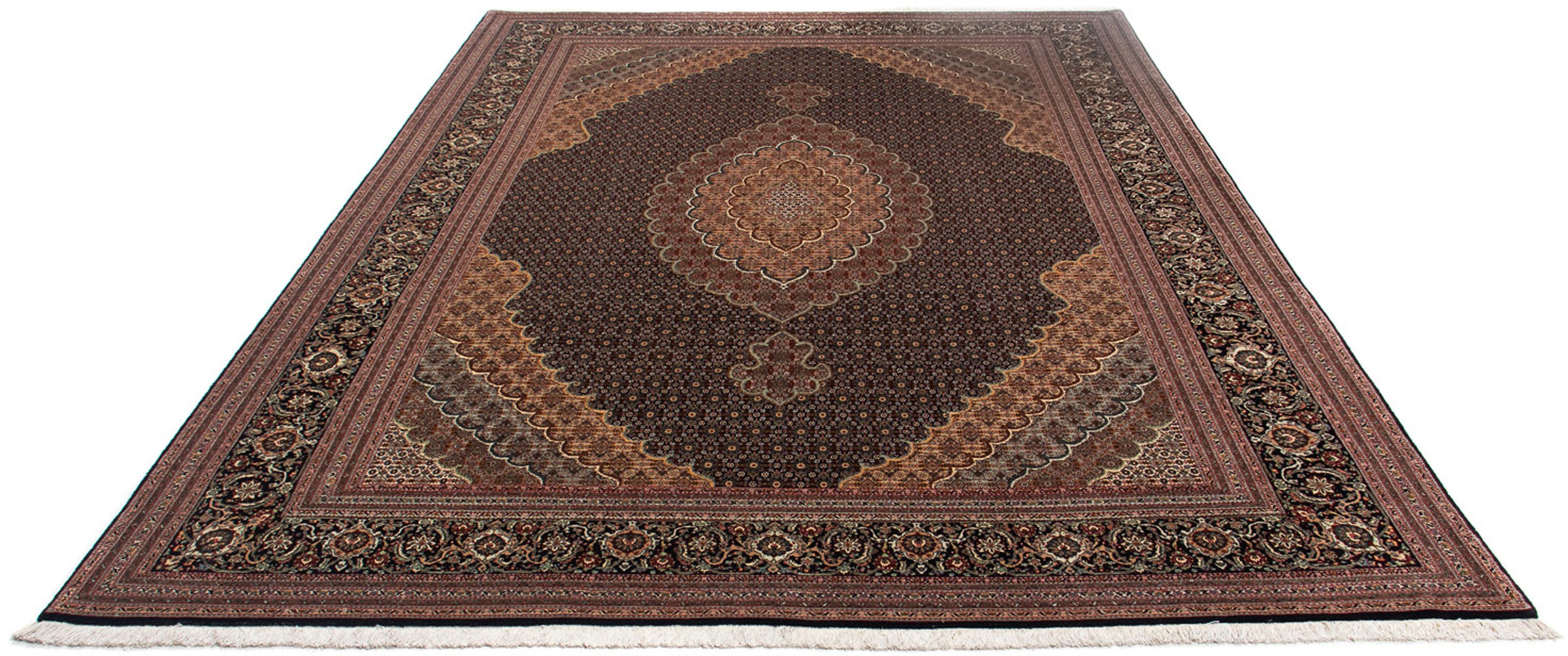 morgenland Orientteppich »Perser - Täbriz - 348 x 252 cm - braun«, rechteck günstig online kaufen