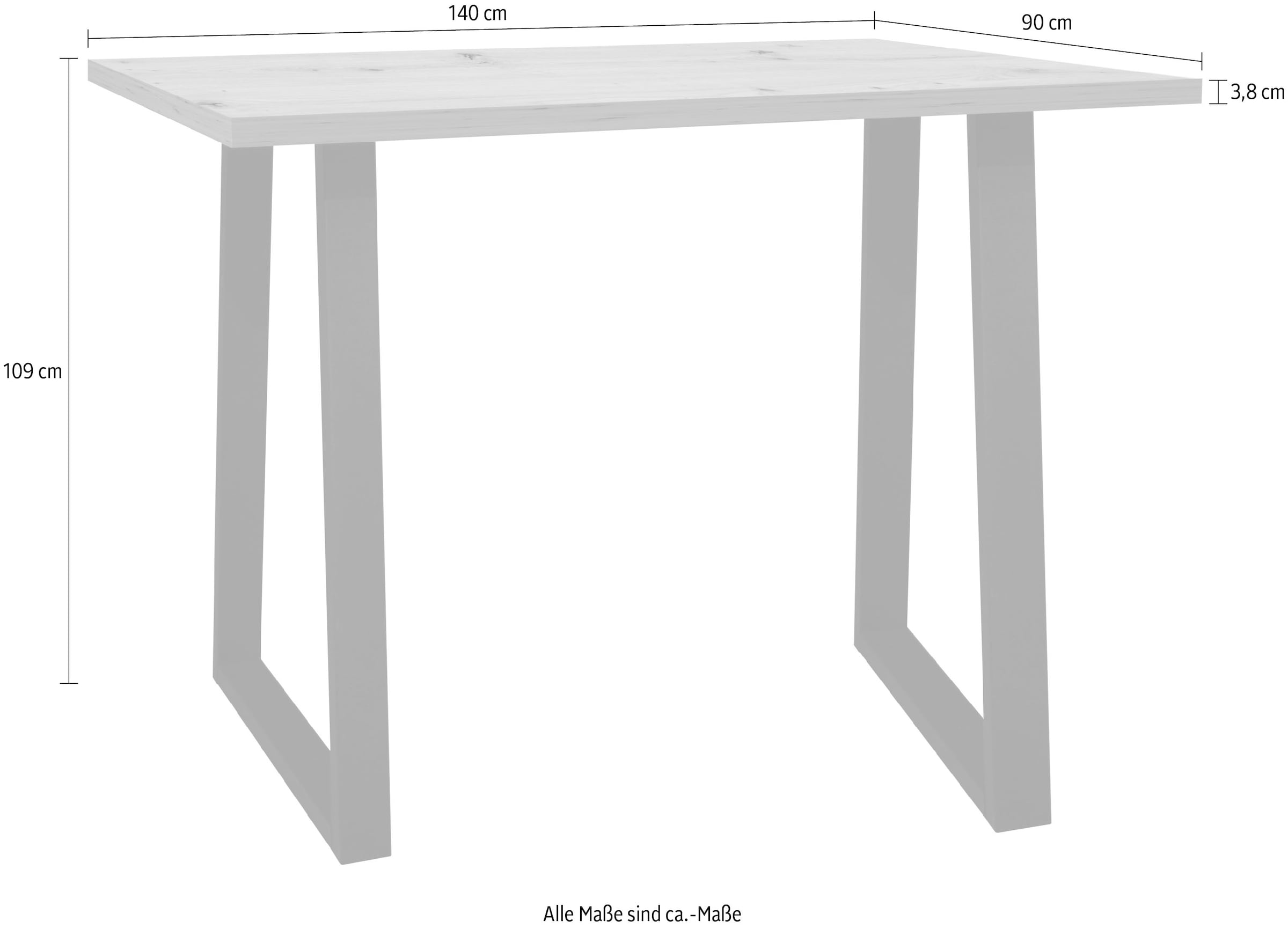 Mäusbacher Tresentisch »Bartresentisch Metall« Bartresentisch Metallgestell, Höhe 109 cm