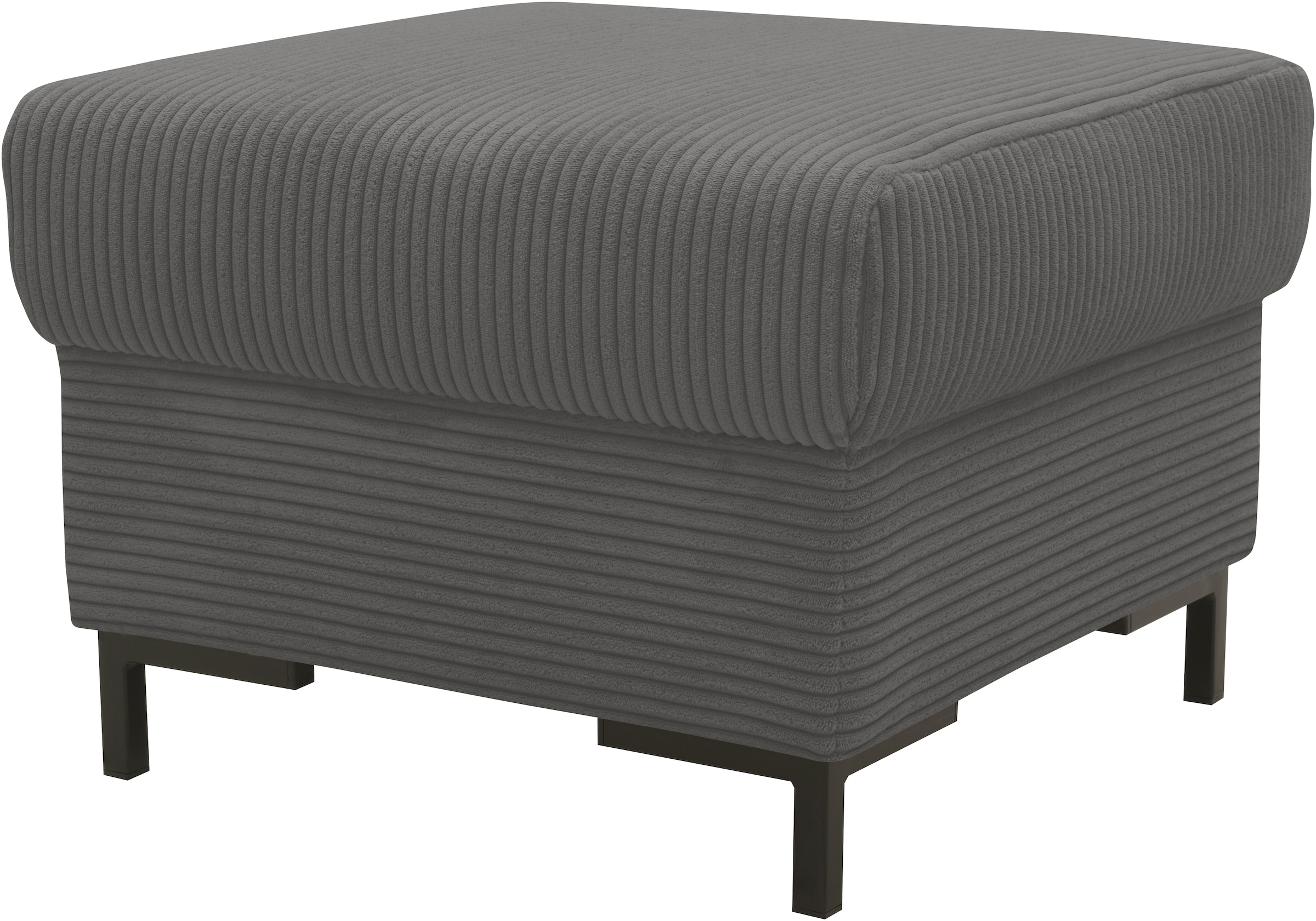 INOSIGN Polsterhocker »Jamie 2«, auch in Cord, passend zur Serie, B/T/H: 54/54/45 cm