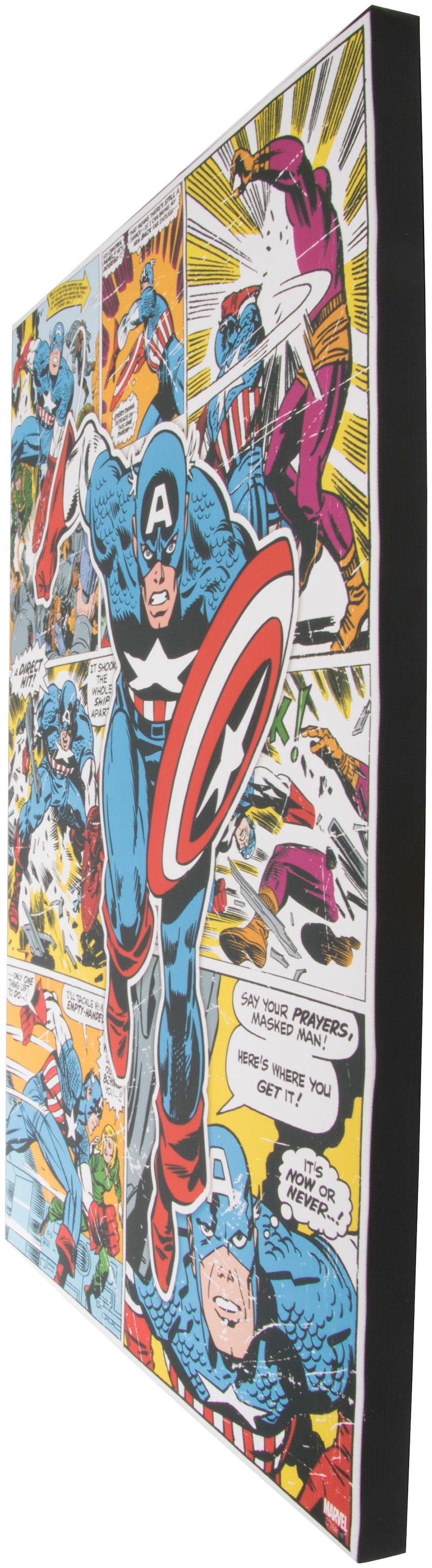 Art for the home Leinwandbild »CAPTAIN AMERICA«, Fantasy