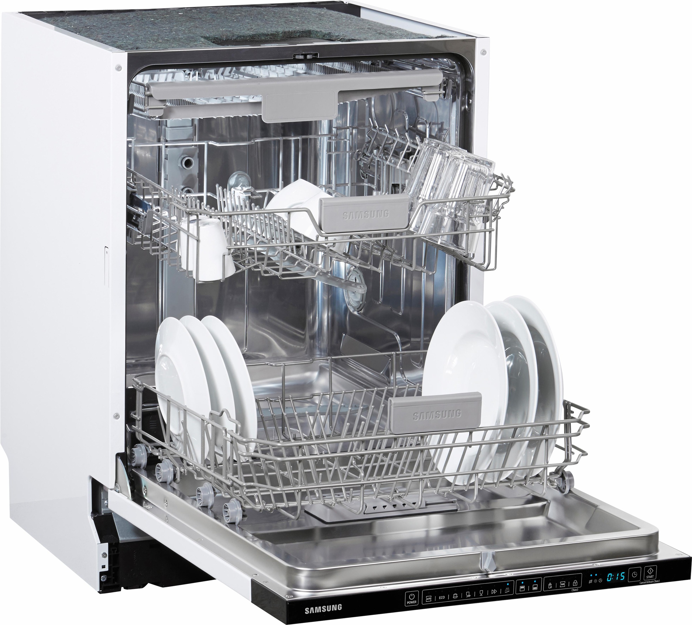 5. Bild von Samsung vollintegrierbarer Geschirrspüler »DW60M6050BB/EG«, DW60M6050BB, 14 Maßgedecke, Besteckschublade
