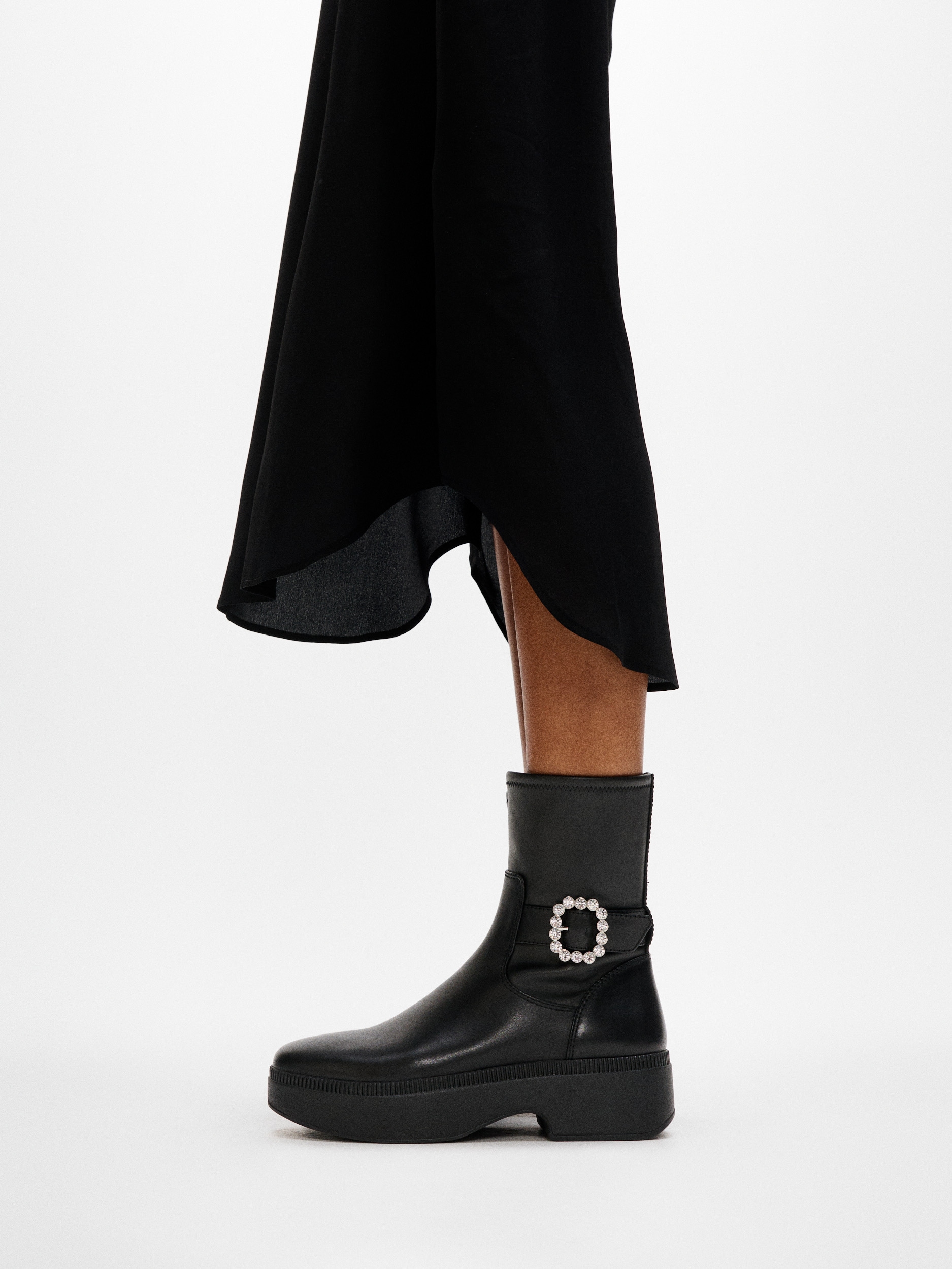 Fitflop Plateaustiefelette »F-LUMA CRYSTAL«, Boots, Chunky Boot mit Plateausohle