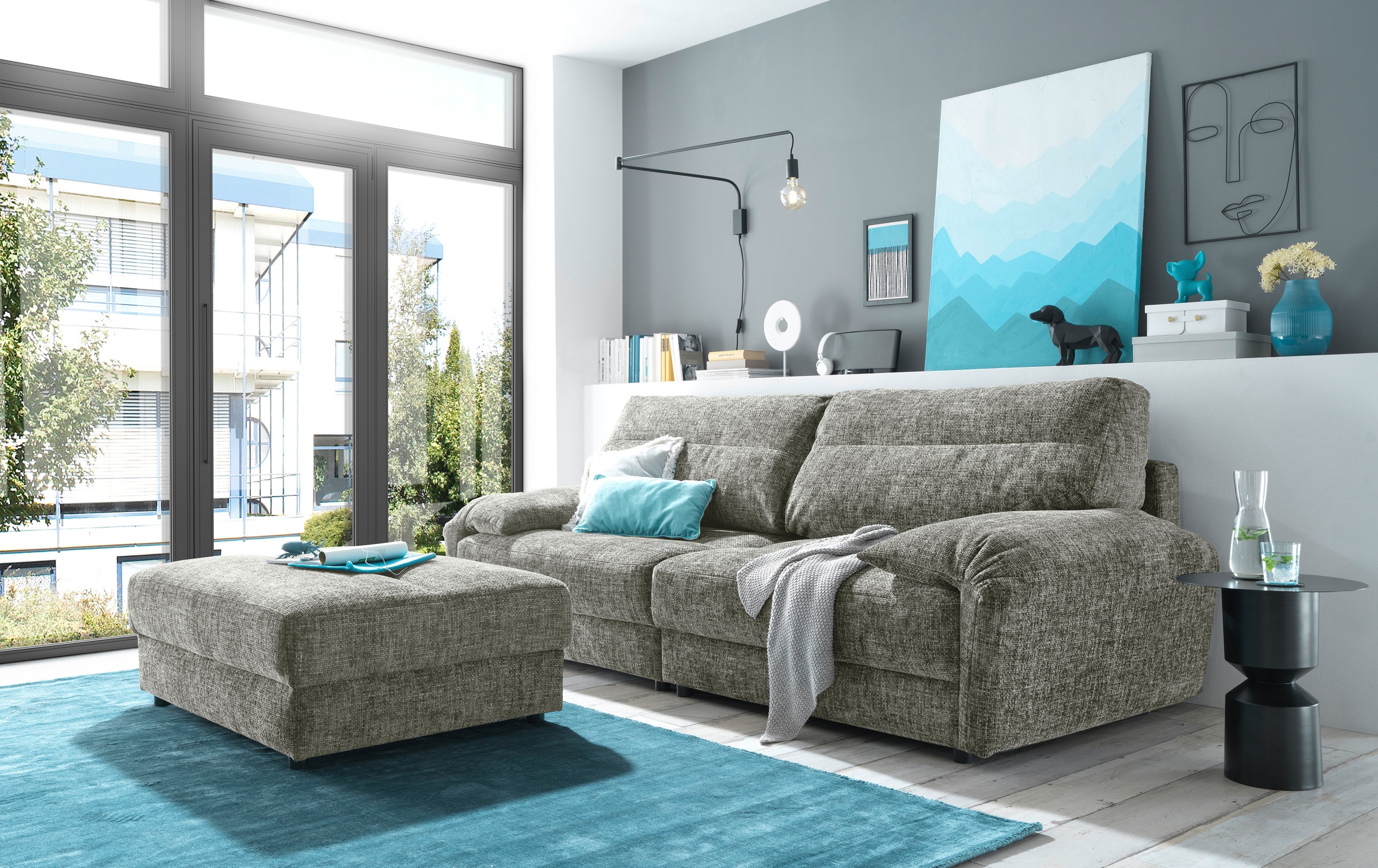 ED EXCITING DESIGN 3-Sitzer »Princeton«, Big-Sofa günstig online kaufen