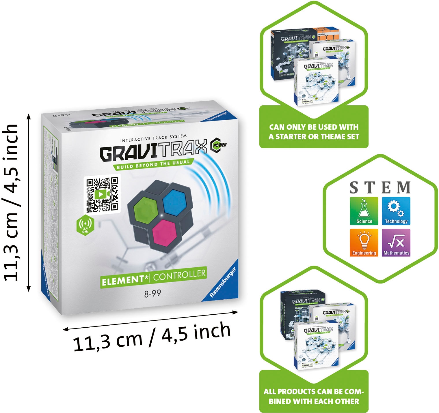 Ravensburger Kugelbahn-Bausatz »GraviTrax POWER Controller«, Made in Europe