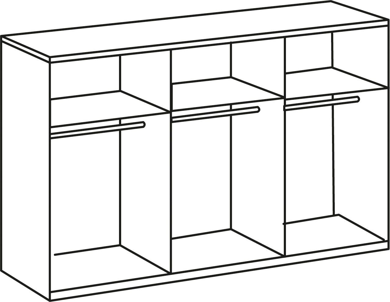 Fresh To Go Schwebetürenschrank »Detroit« online kaufen