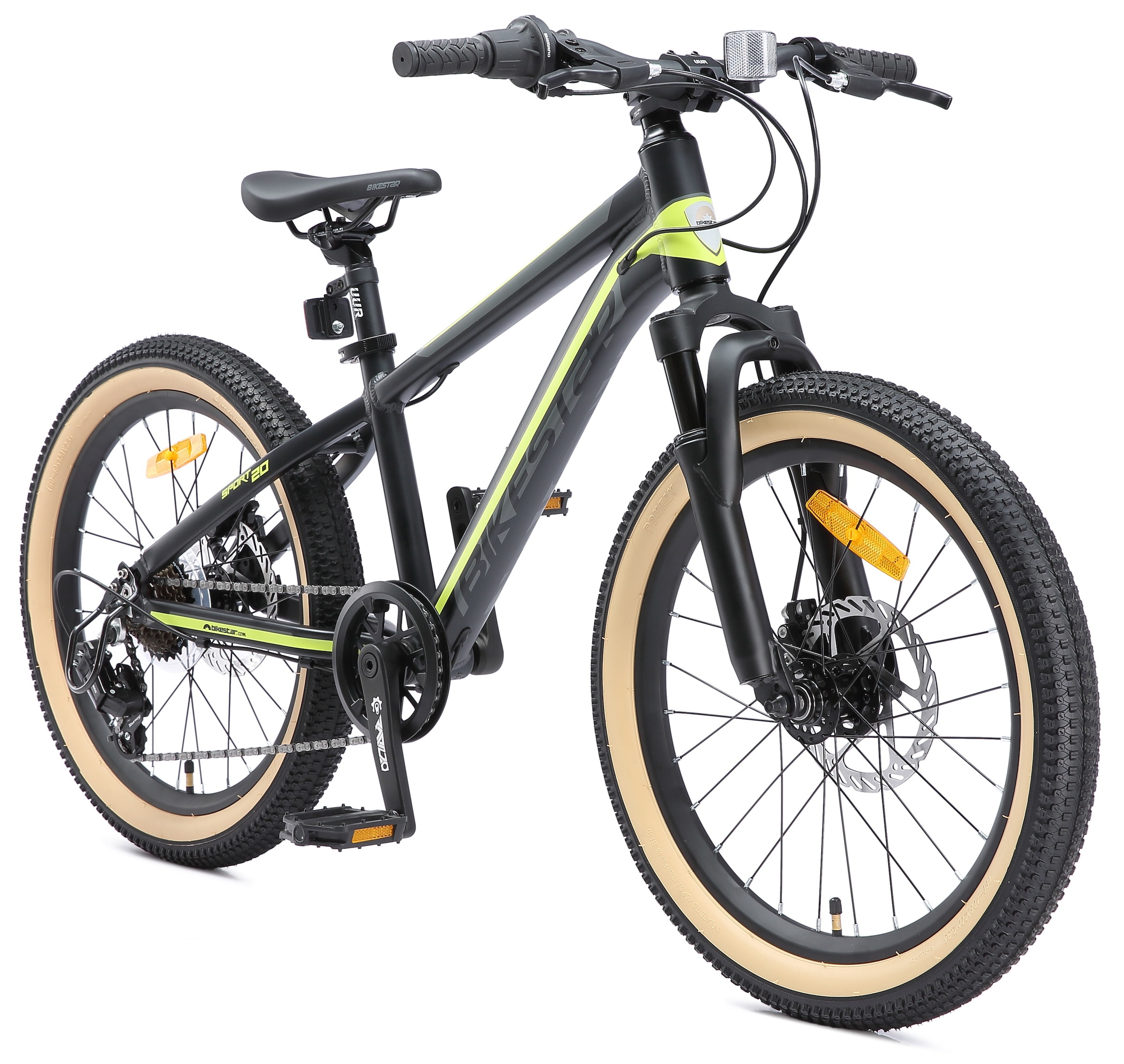 Bikestar Jugendfahrrad 7 Gang Shimano RD-TY21 Schaltwerk Kettenschaltung