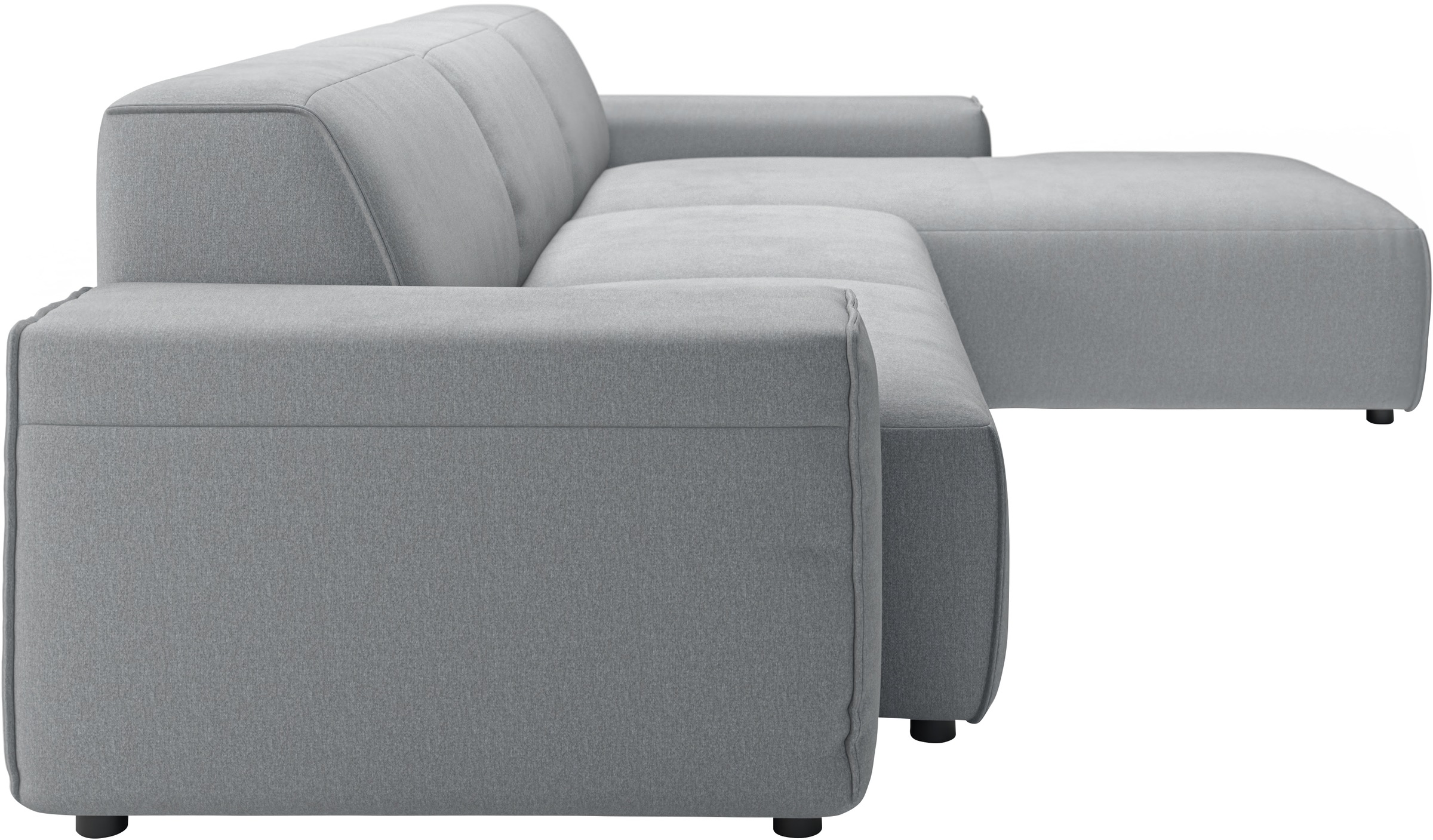 andas Ecksofa »Glimminge auch in Breitcord, Feincord, Bouclé + Easy care-Bezug«, L-Form, Breite 294, Zierkissen