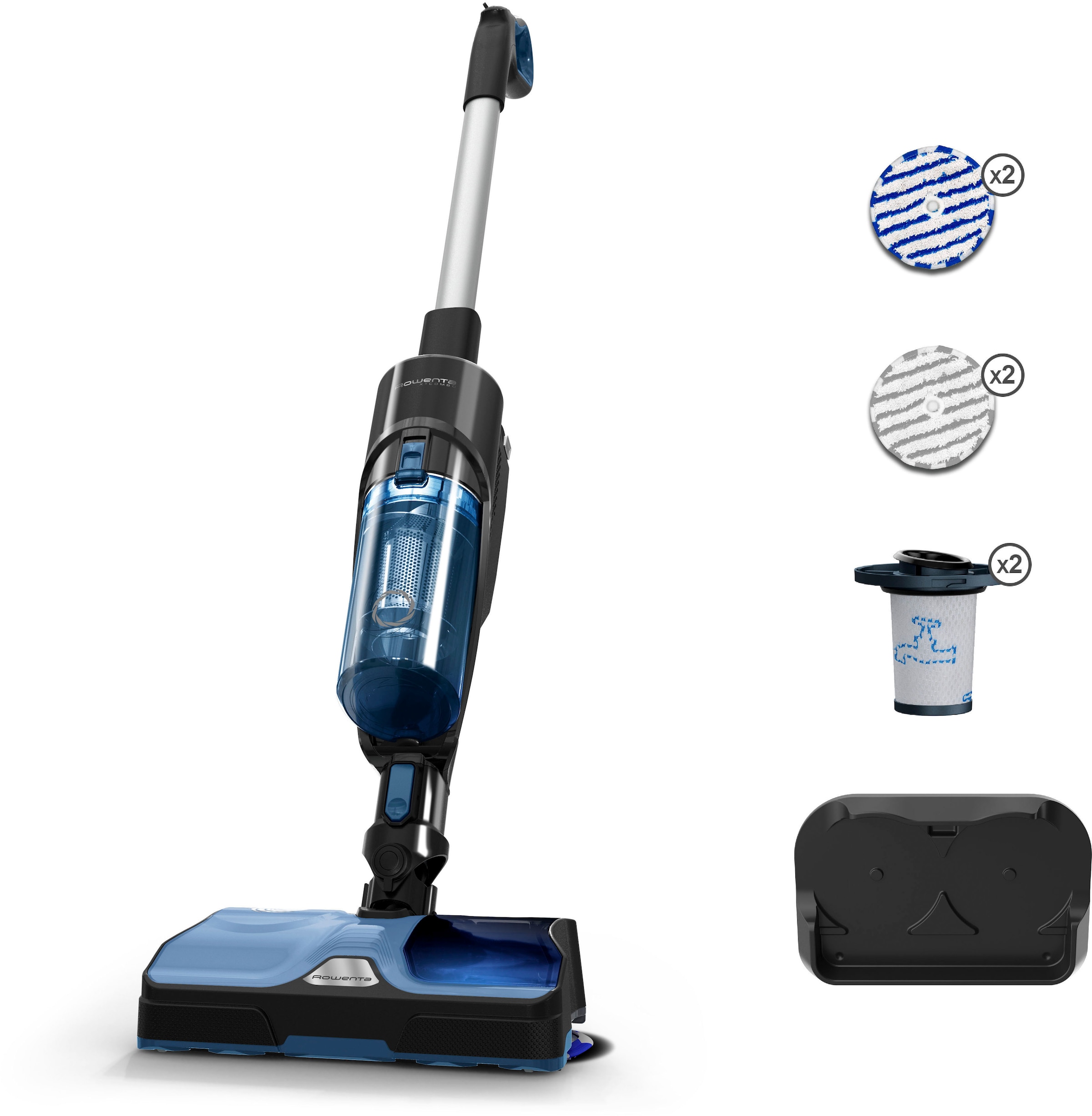 Rowenta Nass-Trocken-Akkusauger »GZ3038 X-Combo«, hohe Saugkraft, drei Rein günstig online kaufen