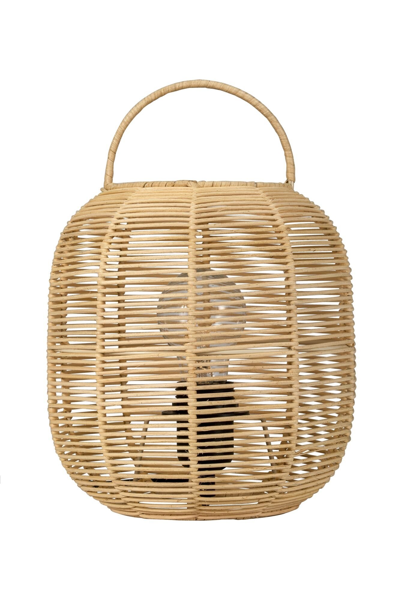 Pauleen Tischleuchte »Boho Glow max20W Beige/Weiß 230V Metall/Rattan«, 1 fl günstig online kaufen