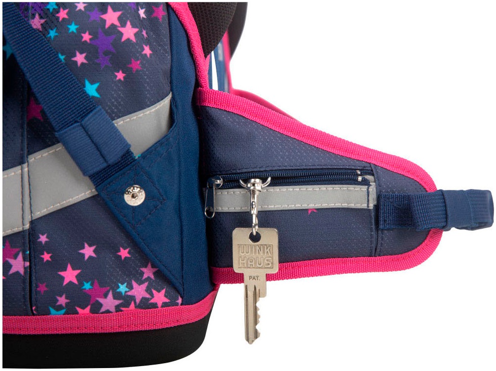 SCHOOL-MOOD® Schulranzen »Champion Pro«, retroreflektierende Flächen