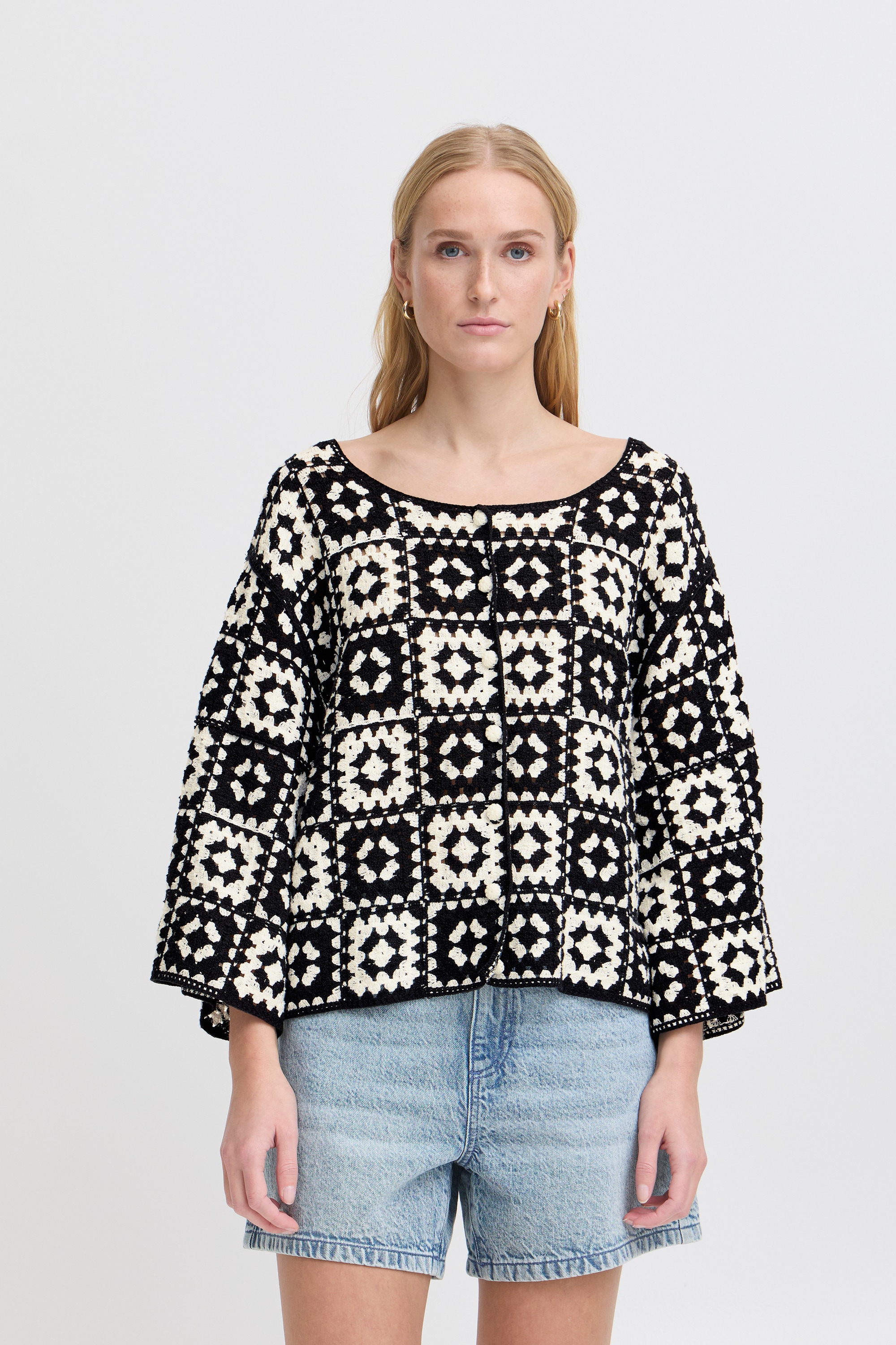Ichi Strickjacke »Strickjacke IHBANDIE«