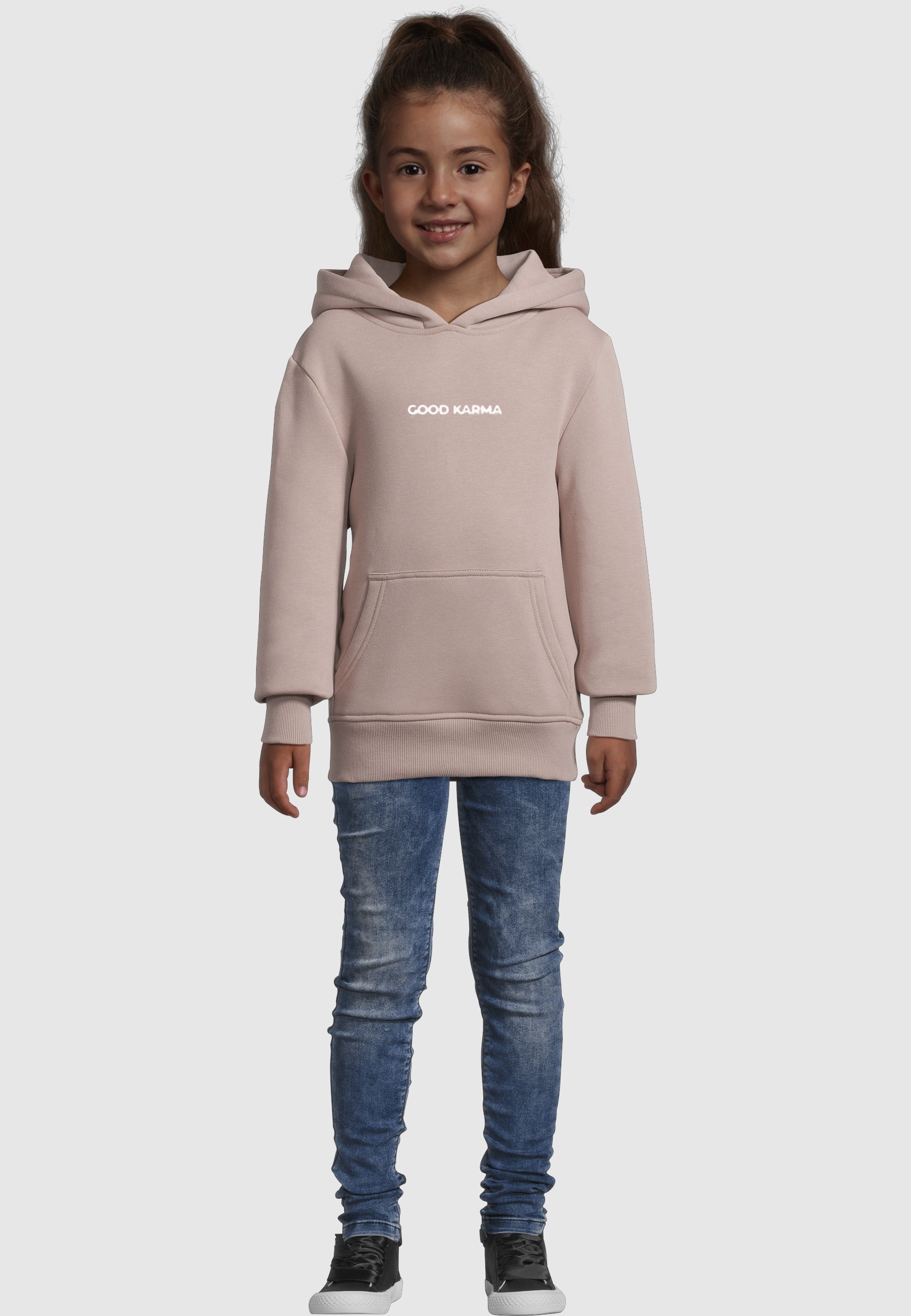 MisterTee Kapuzenpullover »MisterTee Karma Butterfly Basic Kids Hoody« 1 Stk.
