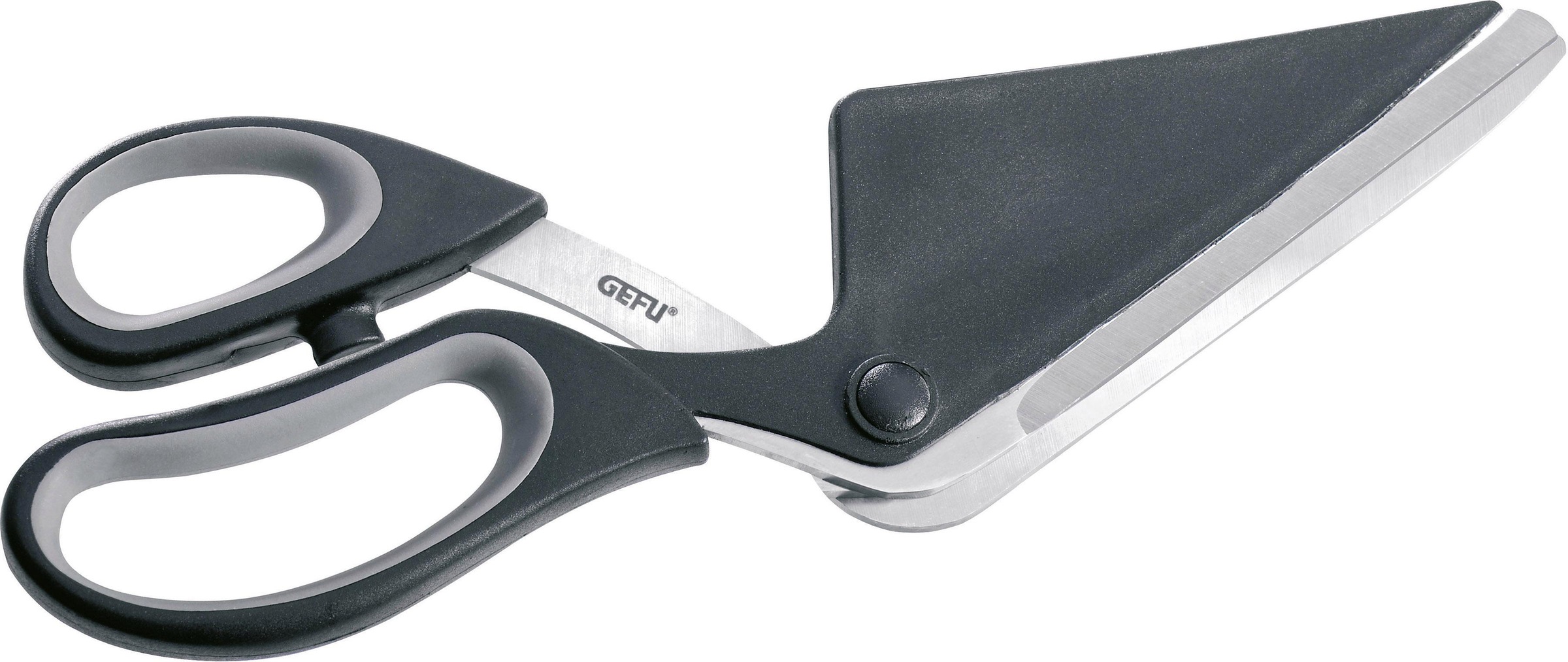 Gefu Pizzaschere  PEZZO ¦ silber ¦ Stahl ¦ Maße (cm): B: 8,2 H: 1,6 Küchenz günstig online kaufen