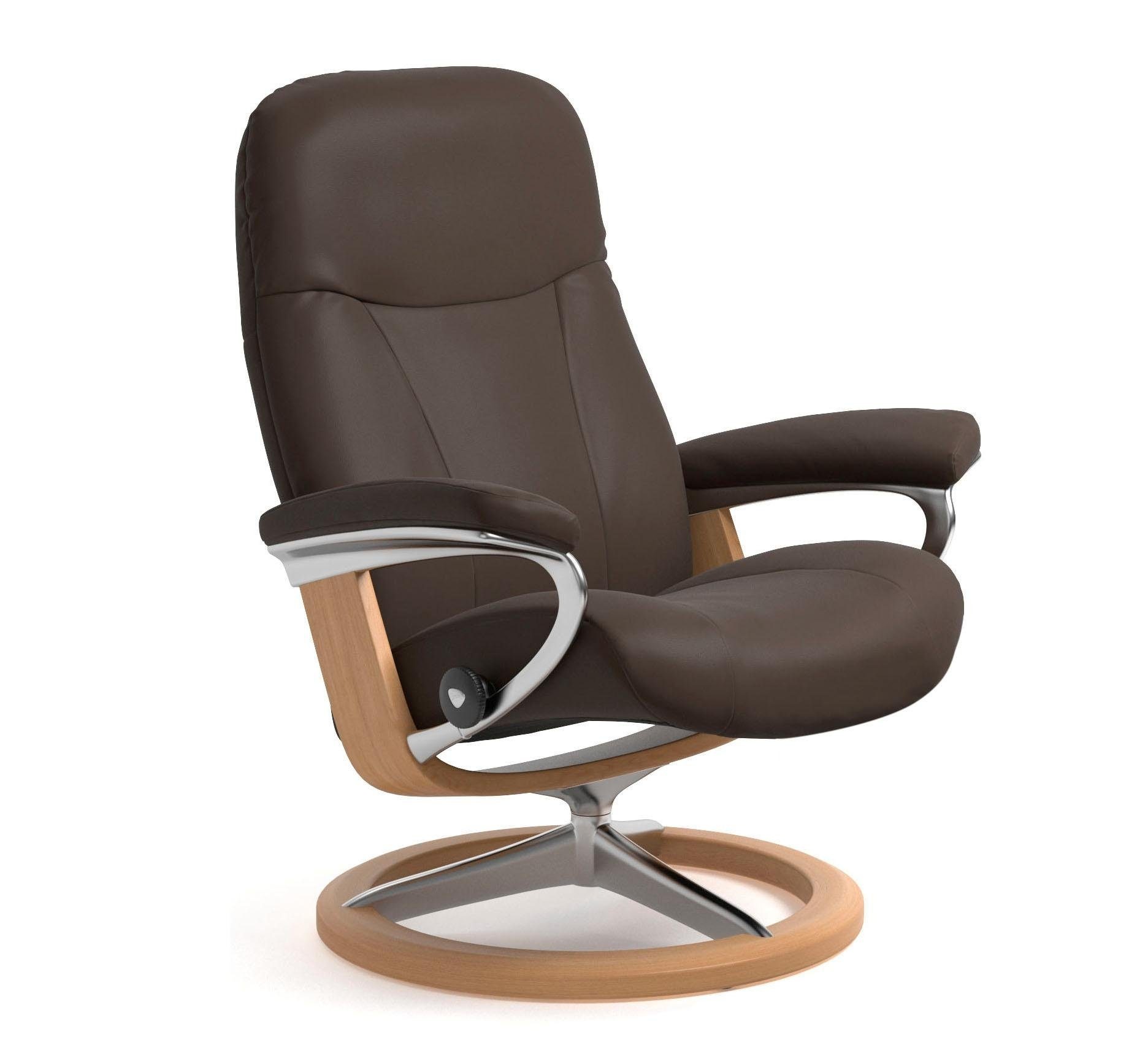 Stressless Relaxsessel "Garda", mit Signature Base, Größe L, Gestell Eichef günstig online kaufen